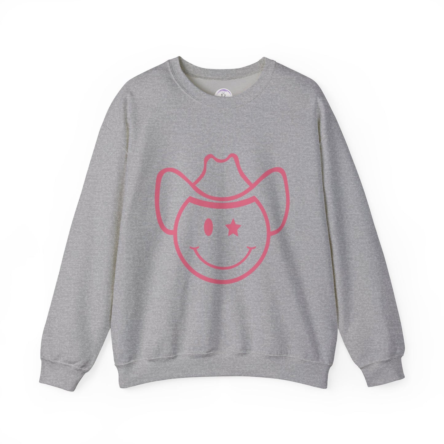 Cowboy Smile Unisex Heavy Blend Crewneck Sweatshirt
