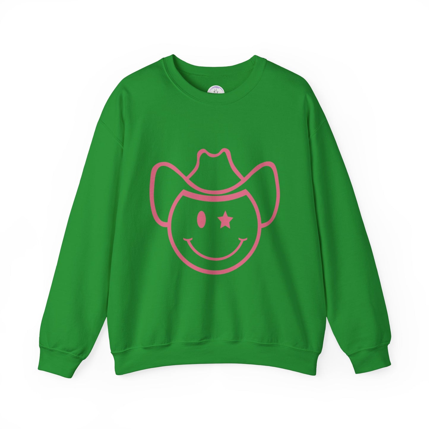 Cowboy Smile Unisex Heavy Blend Crewneck Sweatshirt