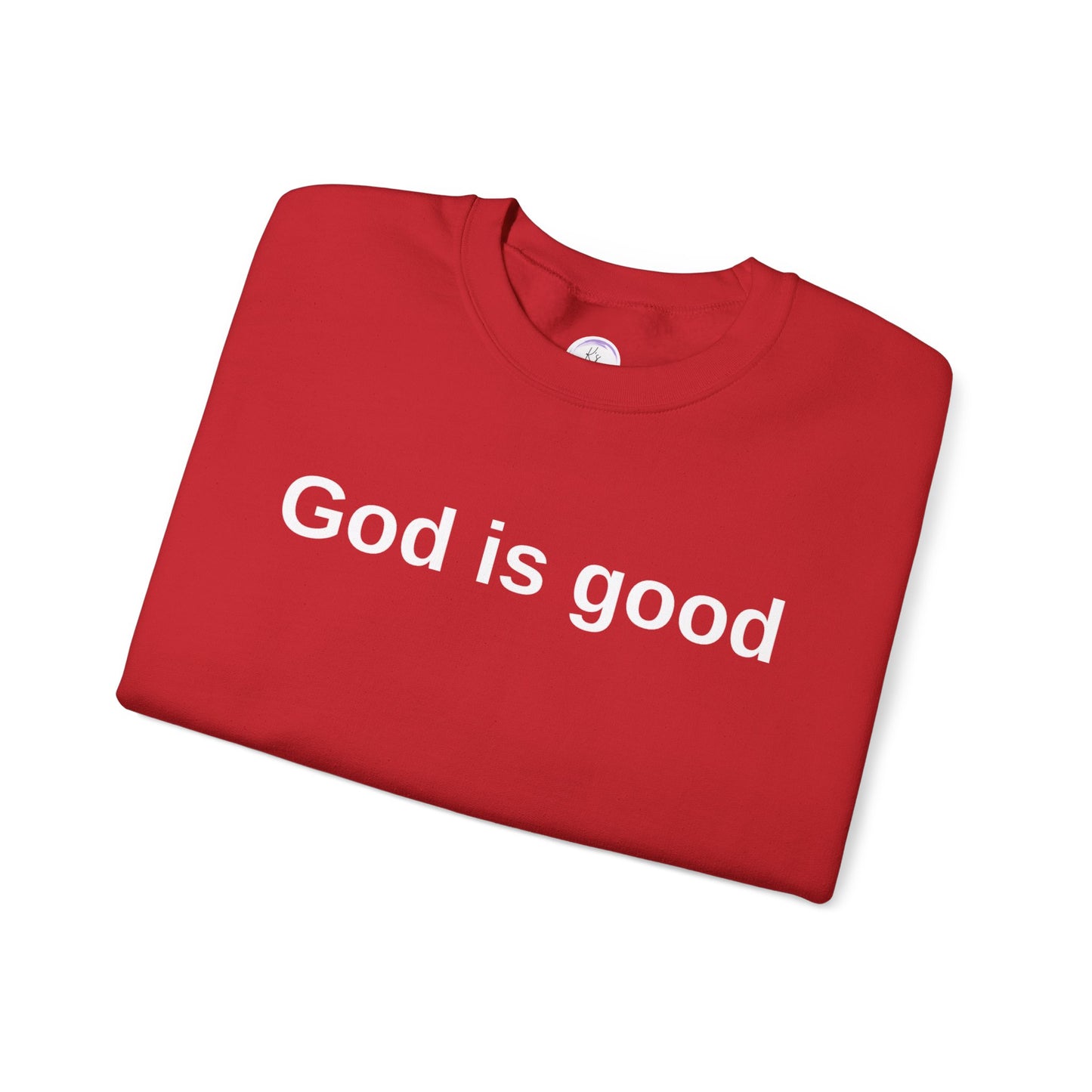 God is Good Unisex Crewneck Sweatshirt - Faith-Inspired Casual Wear