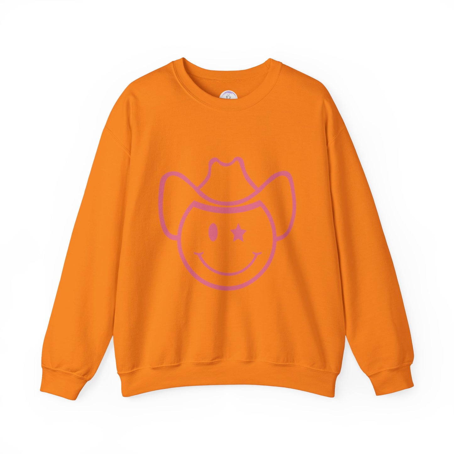 Cowboy Smile Unisex Heavy Blend Crewneck Sweatshirt