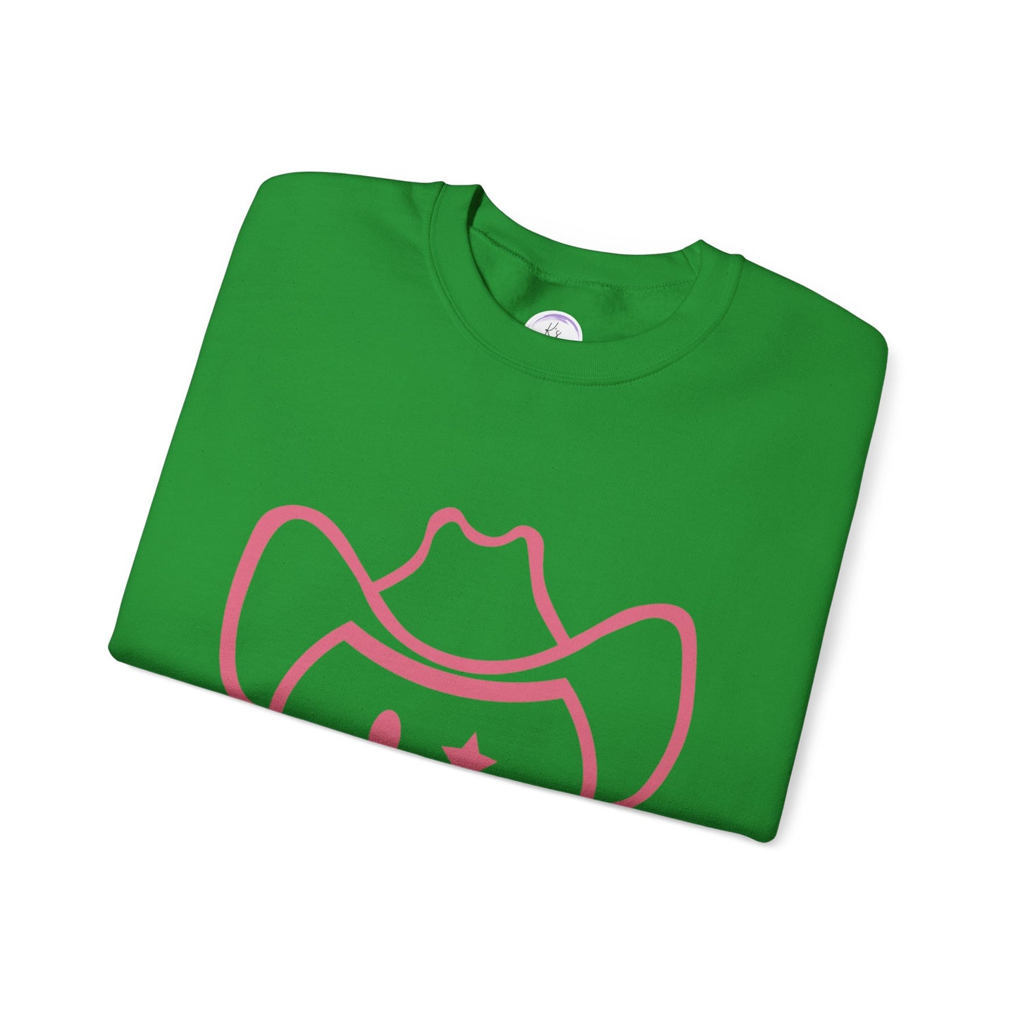 Cowboy Smile Unisex Heavy Blend Crewneck Sweatshirt