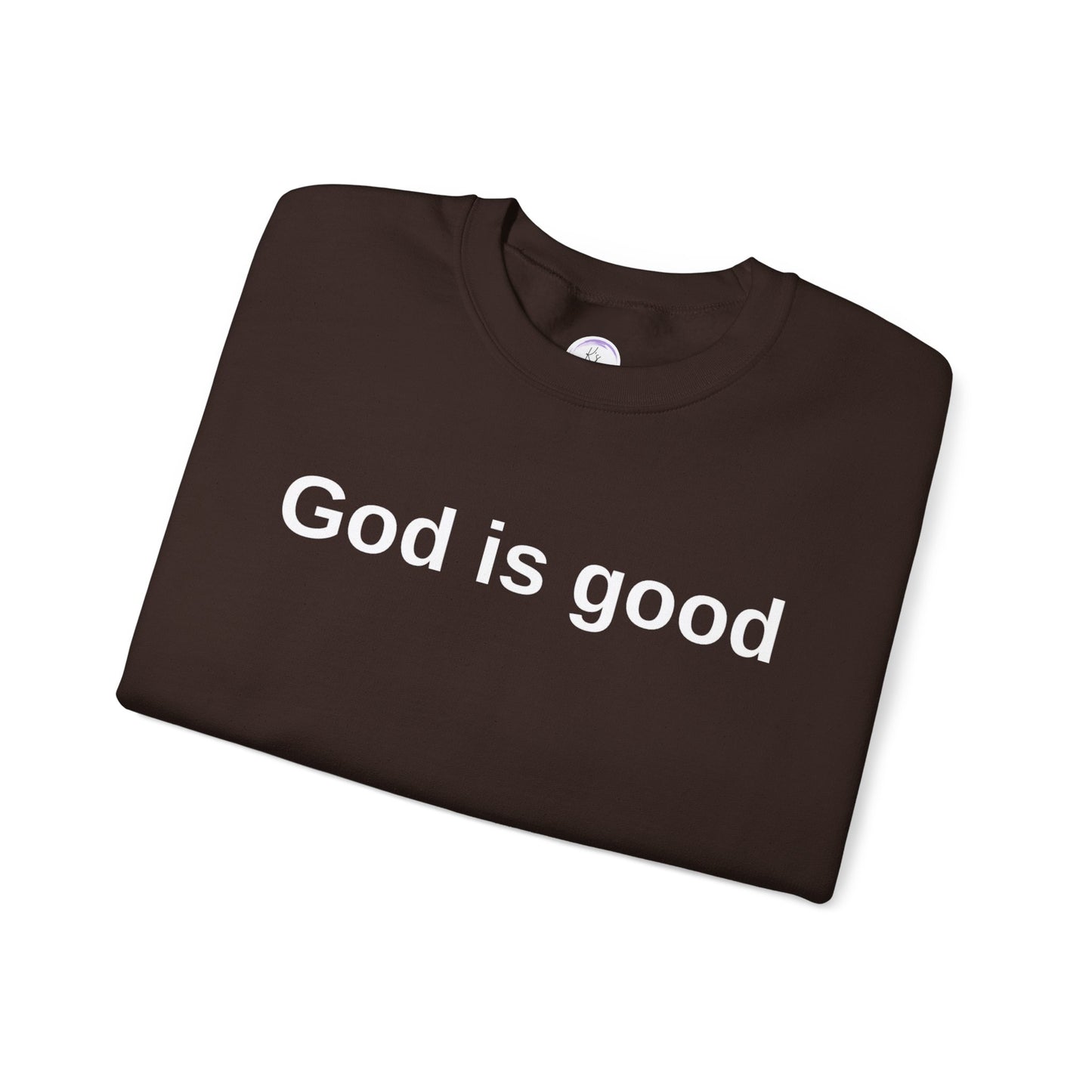 God is Good Unisex Crewneck Sweatshirt - Faith-Inspired Casual Wear
