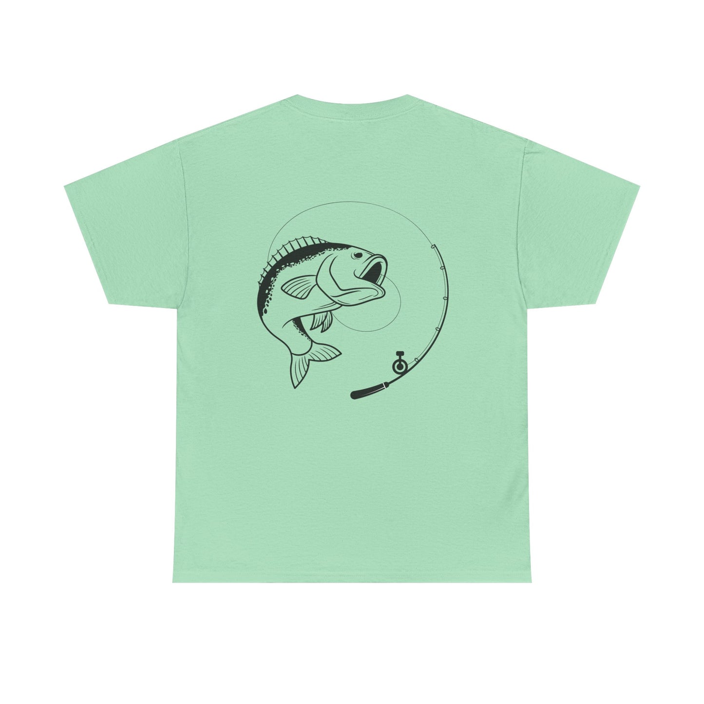 Fishing tee, Unisex Heavy Cotton Tee