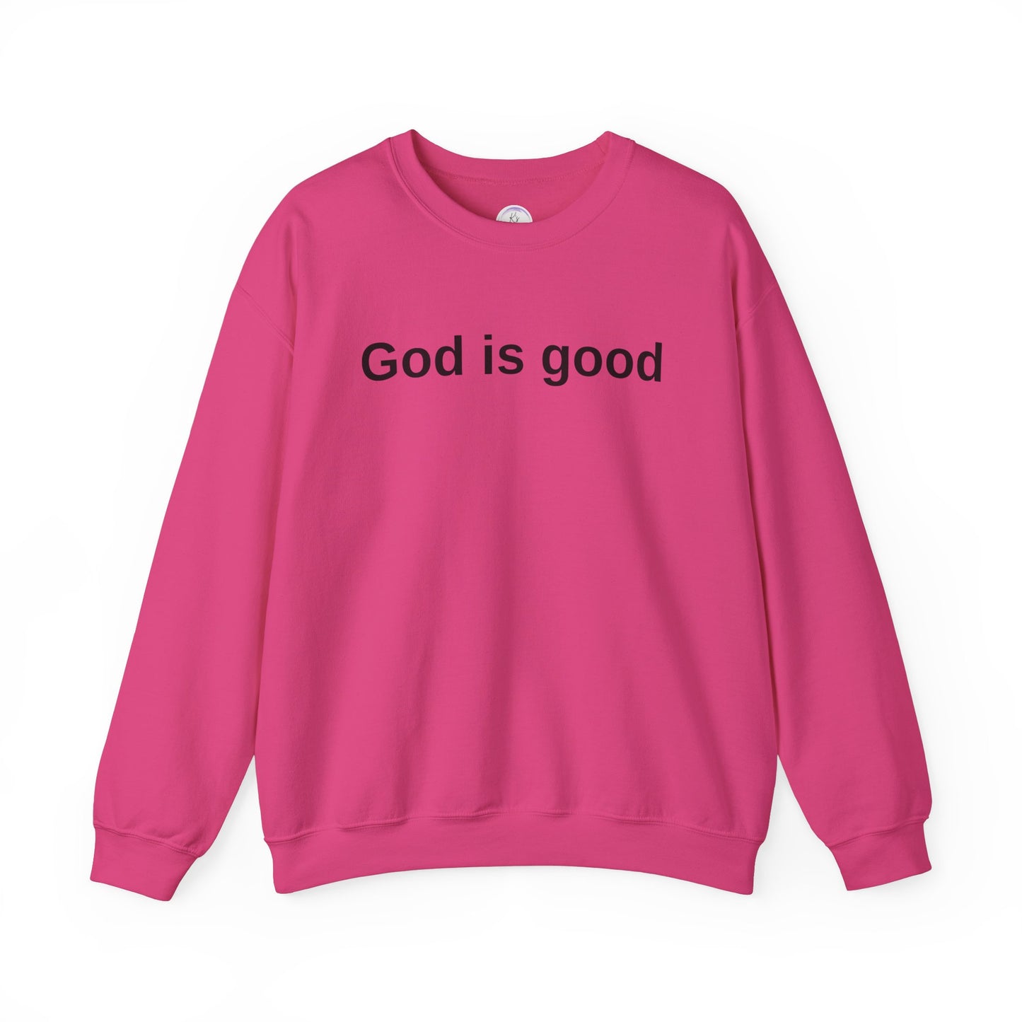 God is Good Unisex Heavy Blend Crewneck Sweatshirt - Cozy and Inspirational Apparel