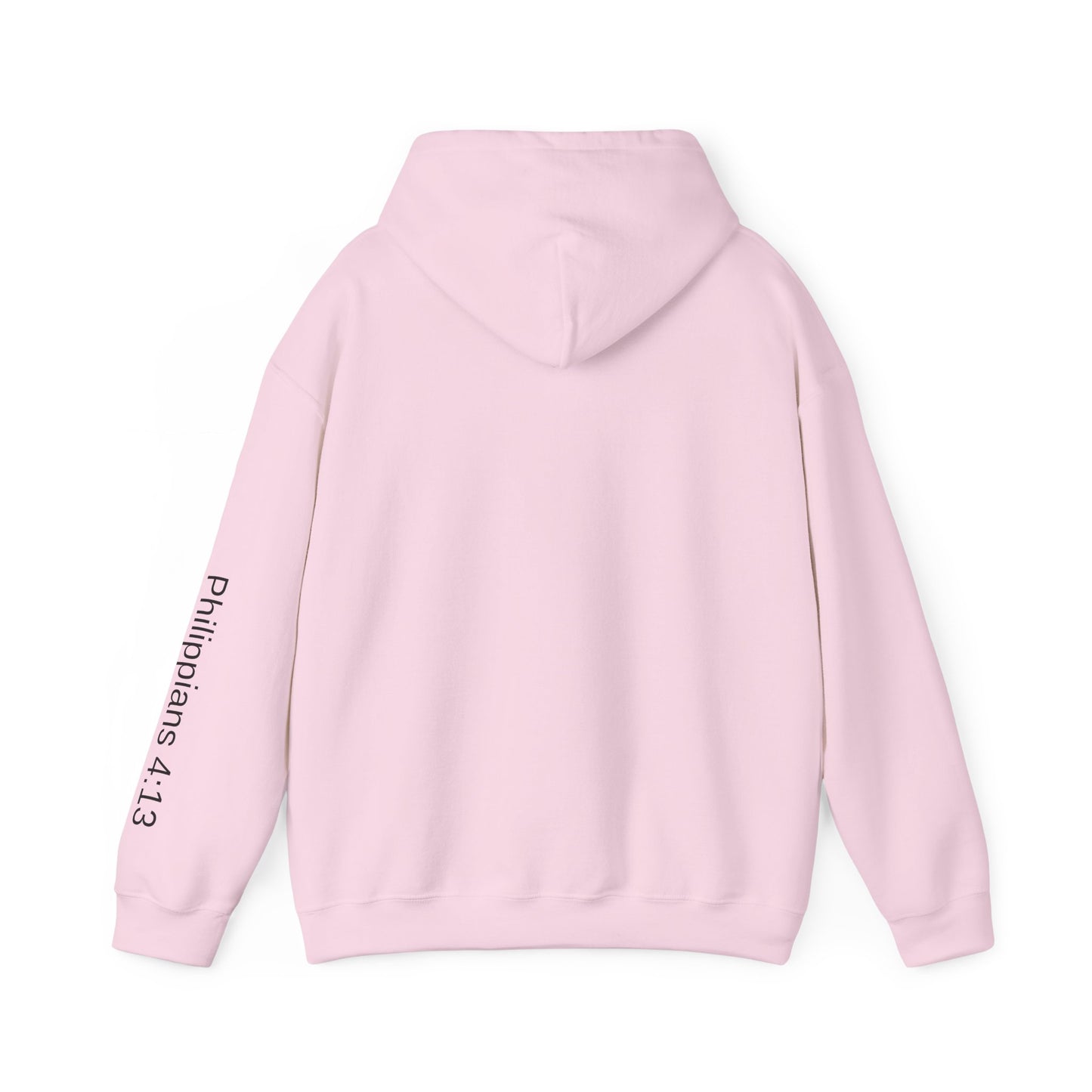 Christian Cross Hoodie | Philippians 4:13 | Cozy Unisex Heavy Blend Sweatshirt