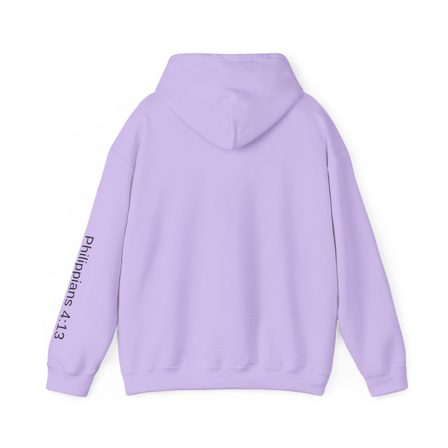 Christian Cross Hoodie | Philippians 4:13 | Cozy Unisex Heavy Blend Sweatshirt