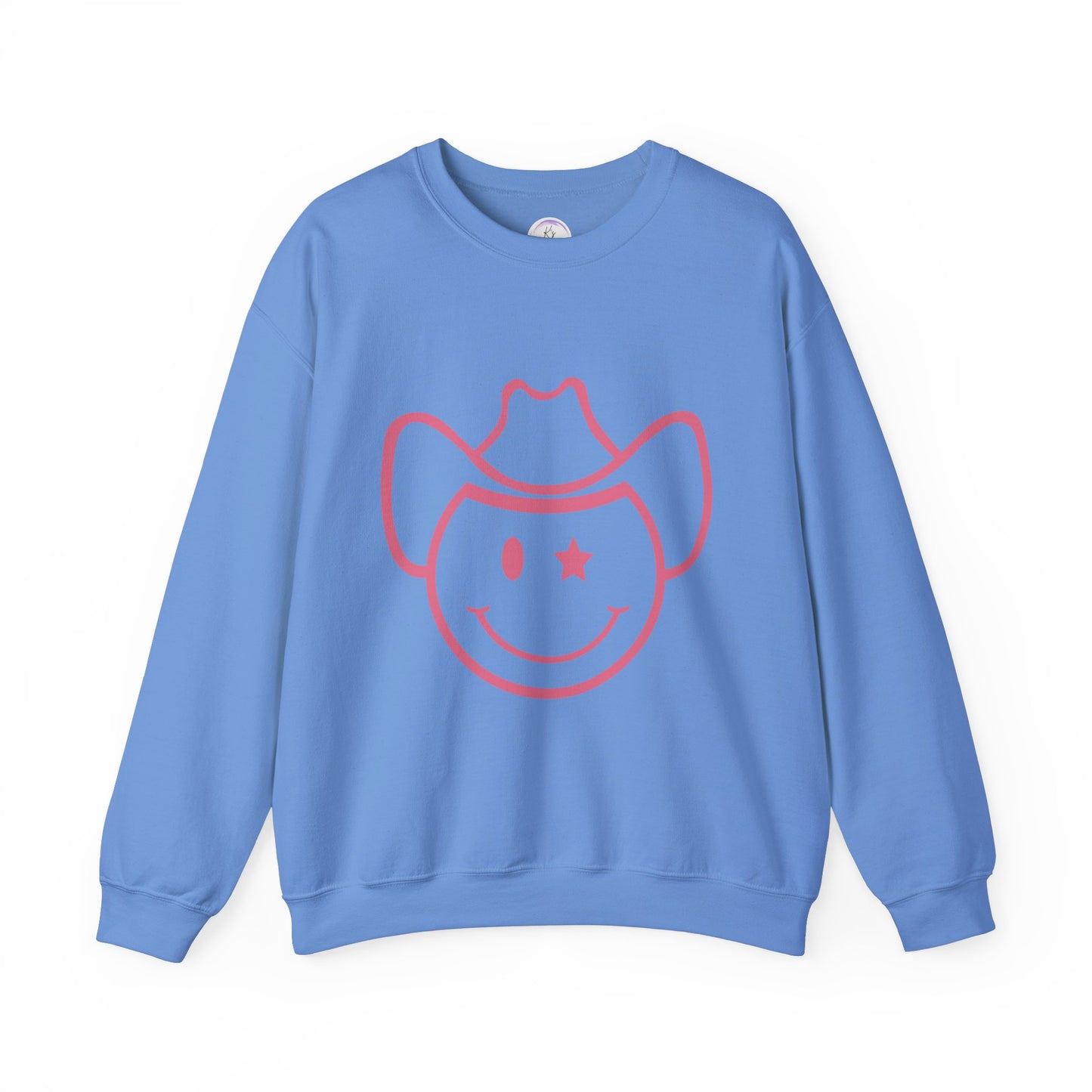 Cowboy Smile Unisex Heavy Blend Crewneck Sweatshirt
