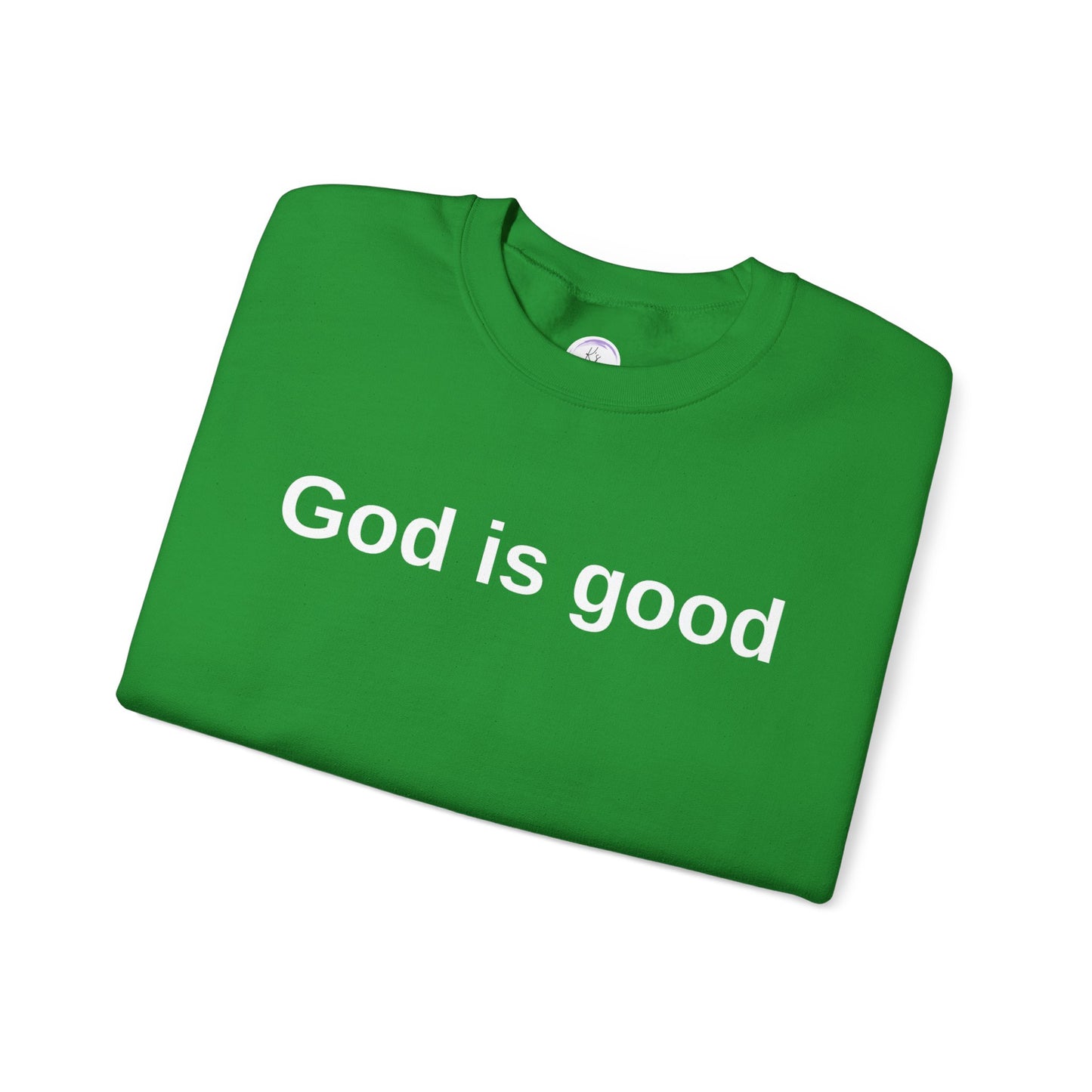 God is Good Unisex Crewneck Sweatshirt - Faith-Inspired Casual Wear