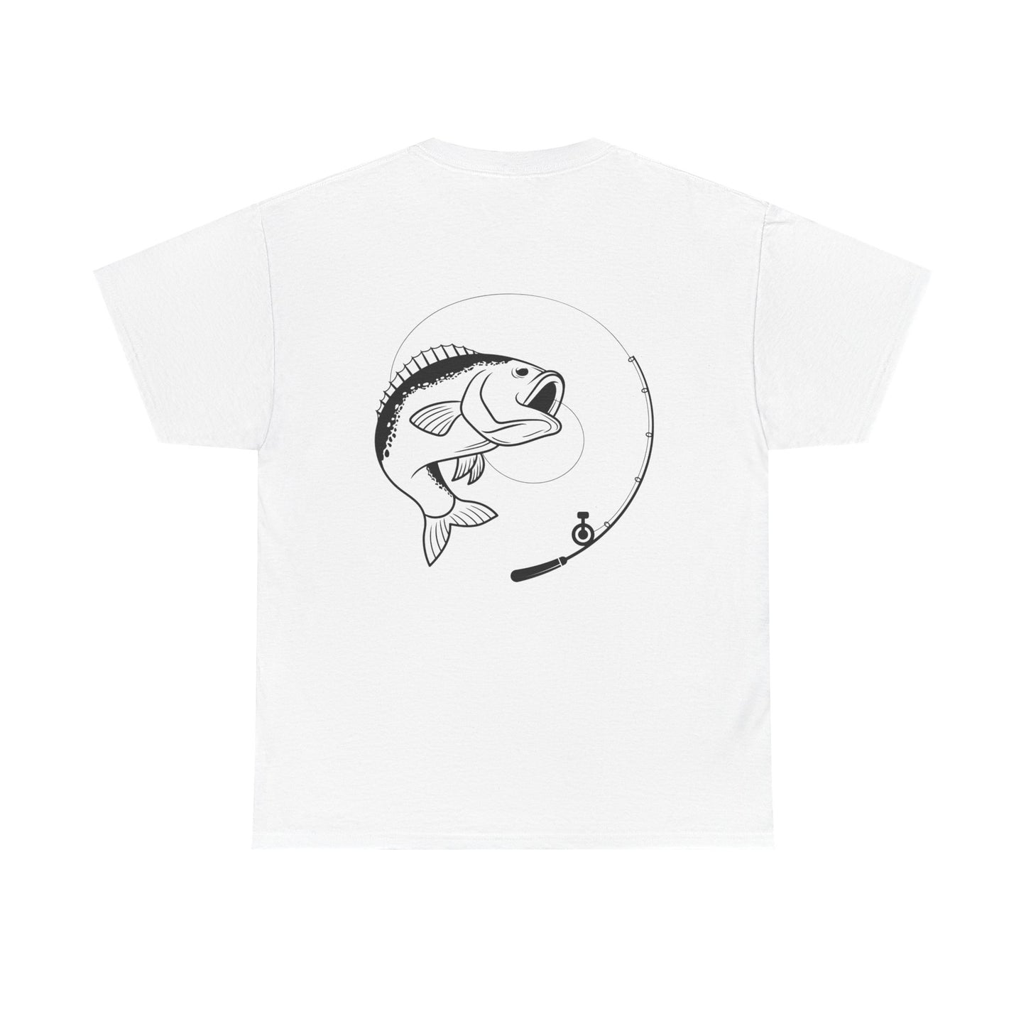 Fishing tee, Unisex Heavy Cotton Tee