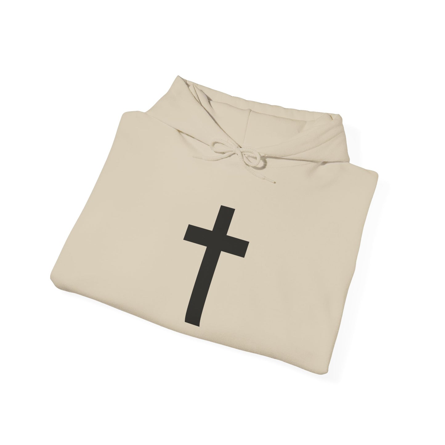 Christian Cross Hoodie | Philippians 4:13 | Cozy Unisex Heavy Blend Sweatshirt