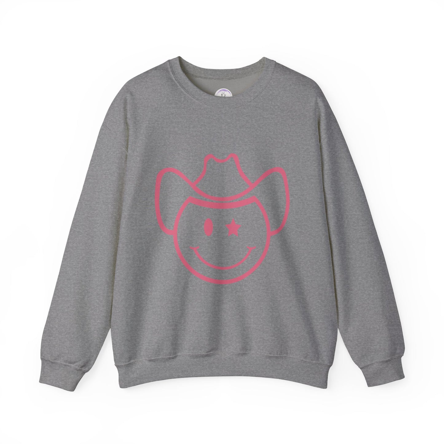 Cowboy Smile Unisex Heavy Blend Crewneck Sweatshirt