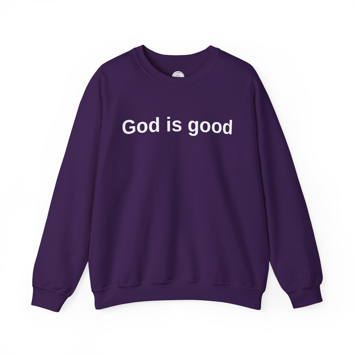 God is Good Unisex Crewneck Sweatshirt - Faith-Inspired Casual Wear