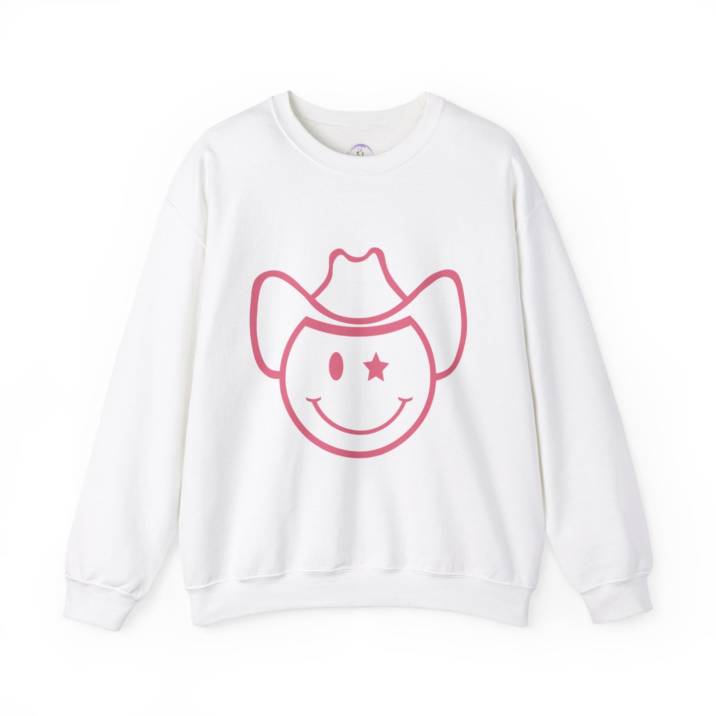 Cowboy Smile Unisex Heavy Blend Crewneck Sweatshirt