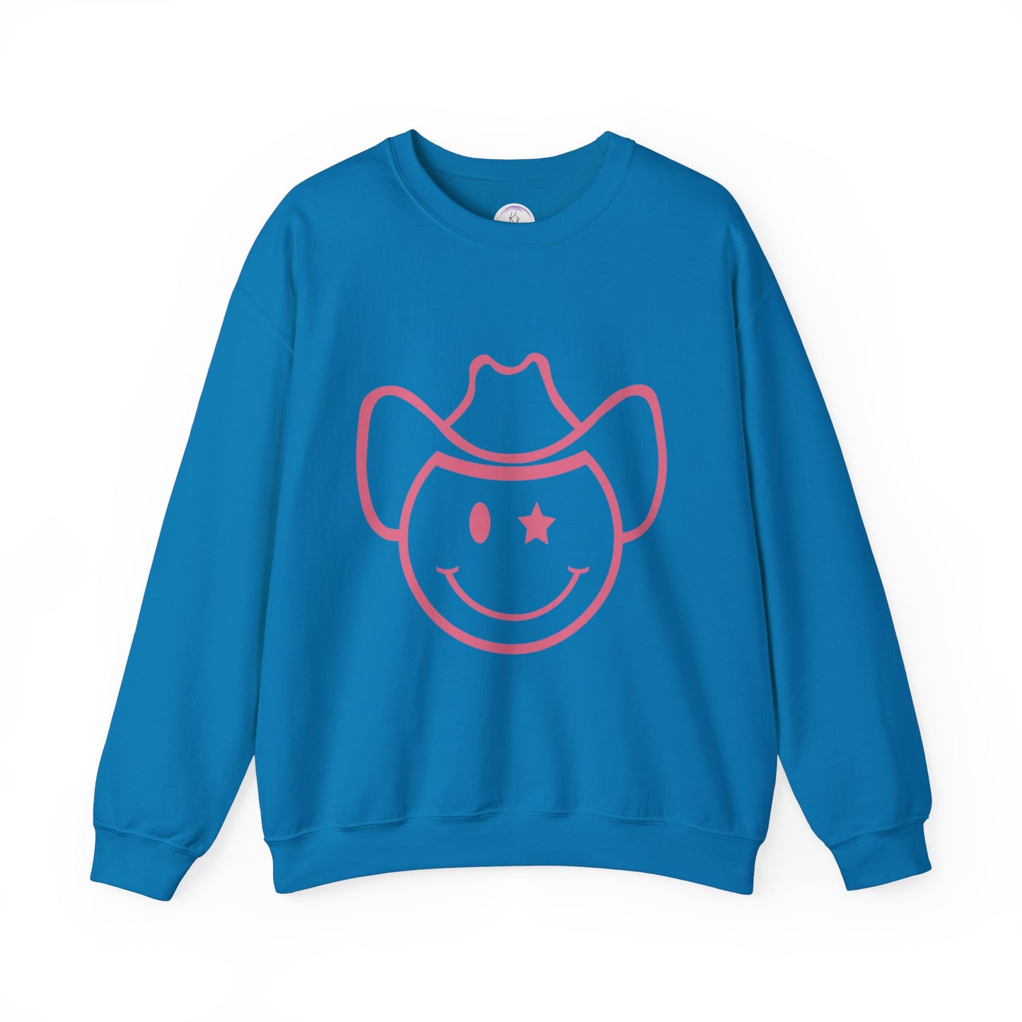 Cowboy Smile Unisex Heavy Blend Crewneck Sweatshirt