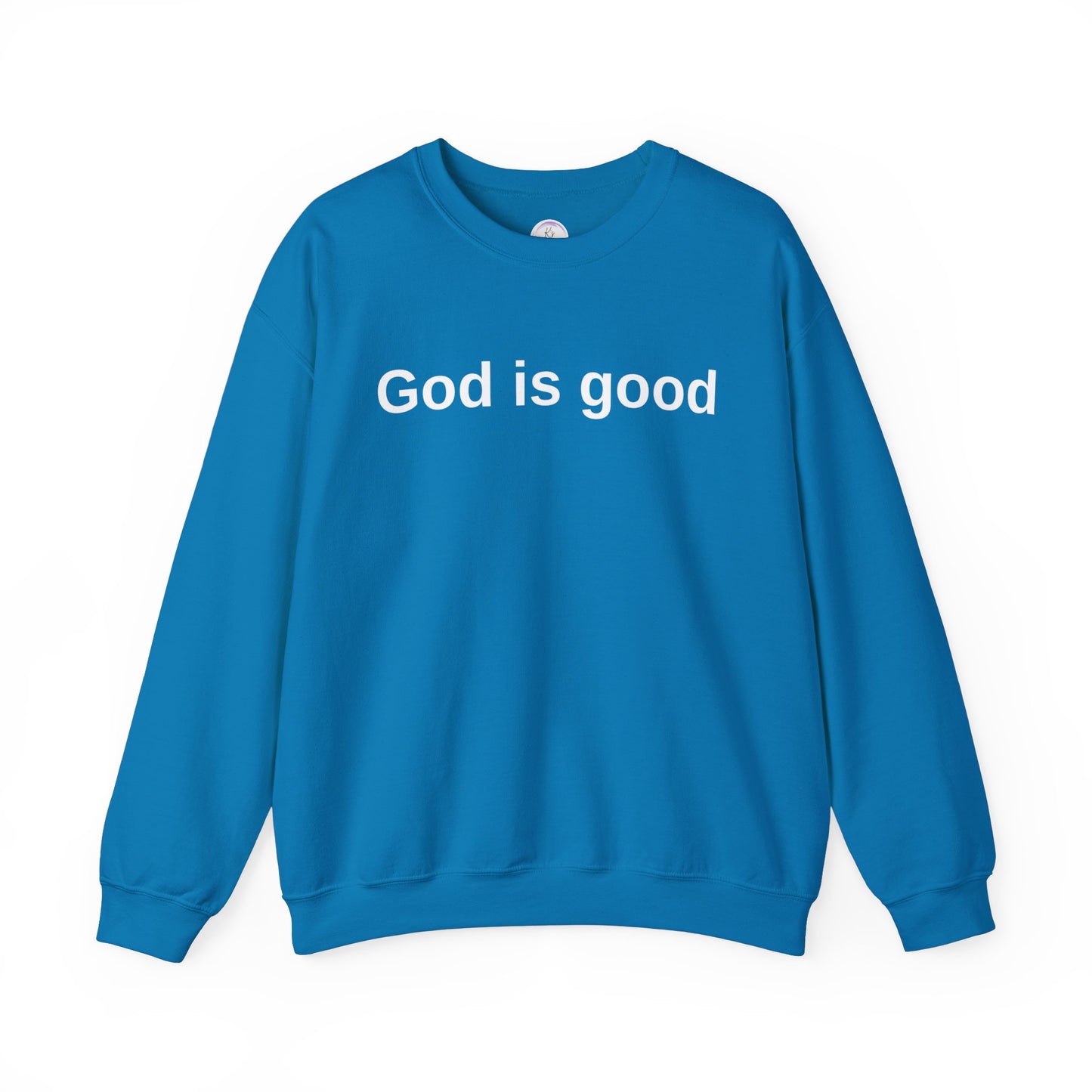 God is Good Unisex Crewneck Sweatshirt - Faith-Inspired Casual Wear
