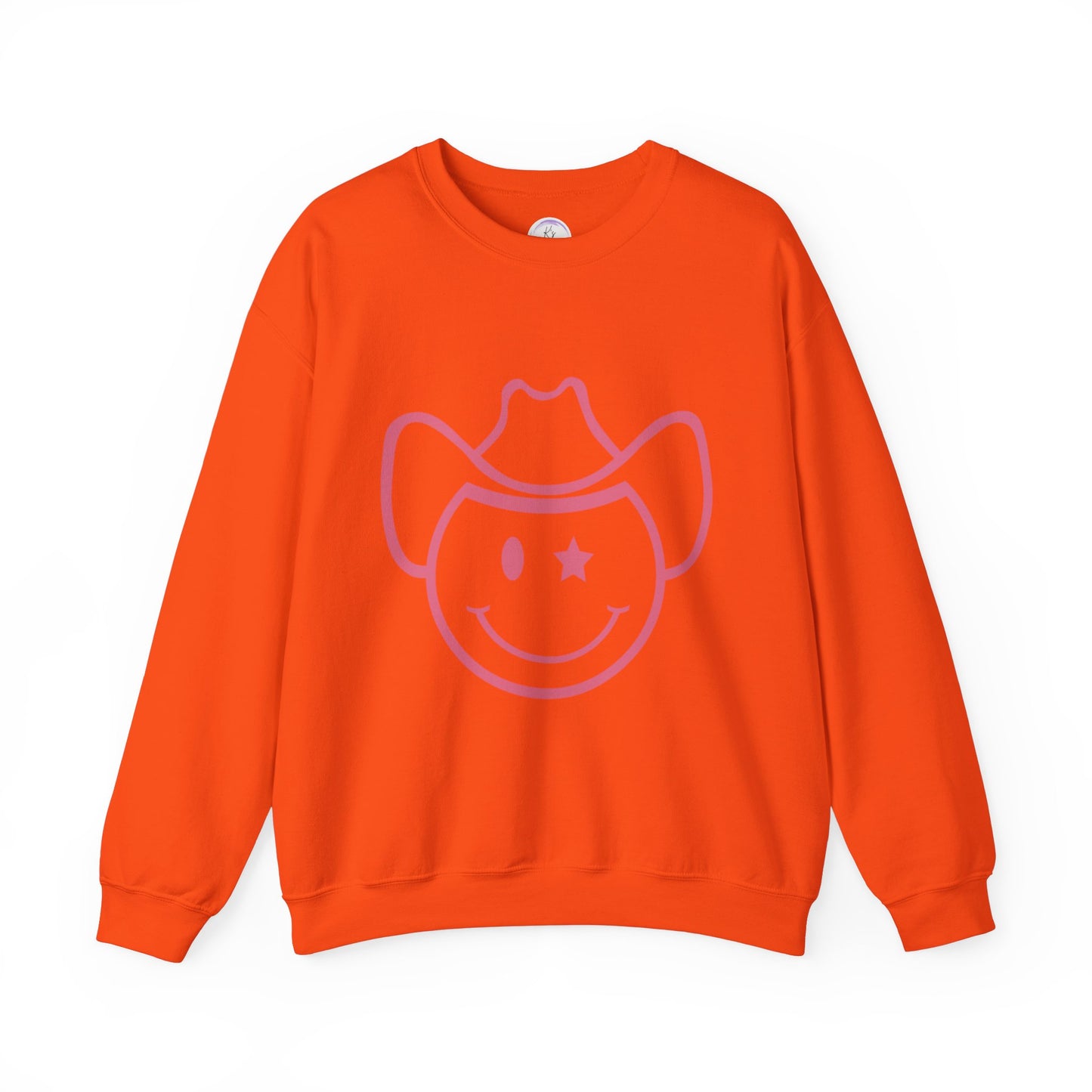 Cowboy Smile Unisex Heavy Blend Crewneck Sweatshirt