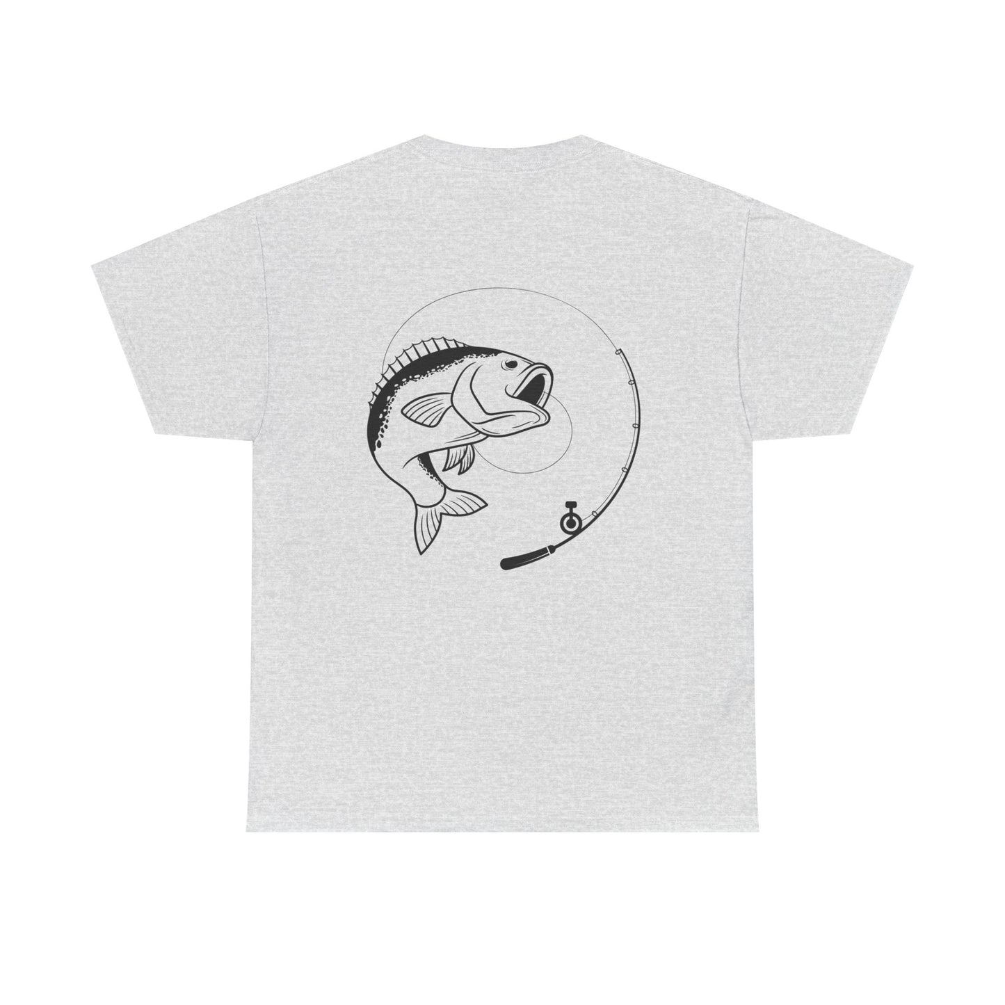 Fishing tee, Unisex Heavy Cotton Tee