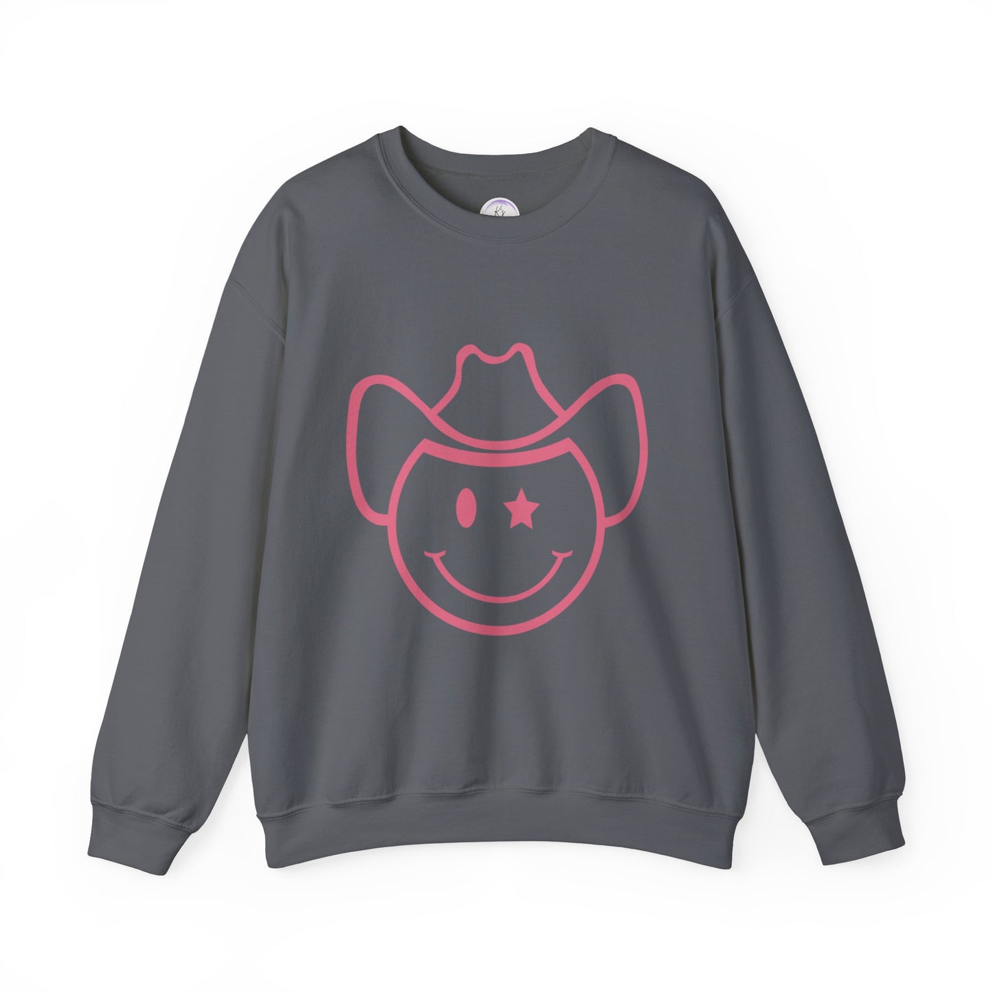 Cowboy Smile Unisex Heavy Blend Crewneck Sweatshirt