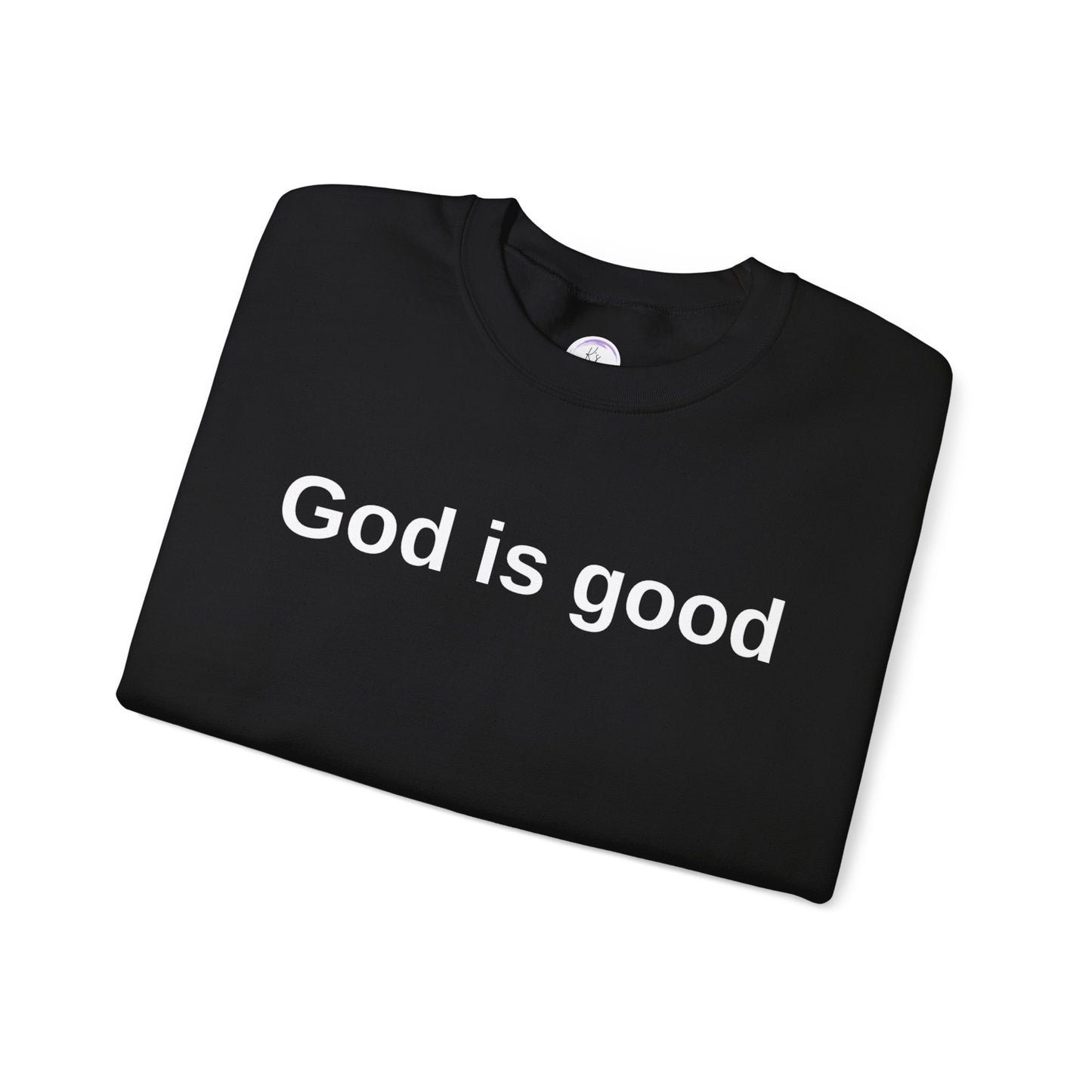 God is Good Unisex Crewneck Sweatshirt - Faith-Inspired Casual Wear