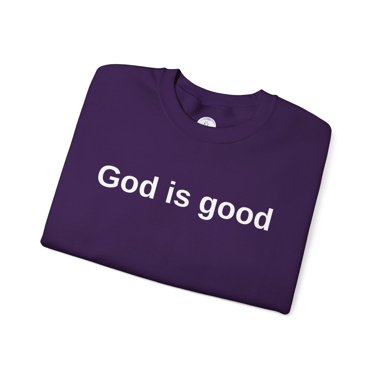 God is Good Unisex Crewneck Sweatshirt - Faith-Inspired Casual Wear