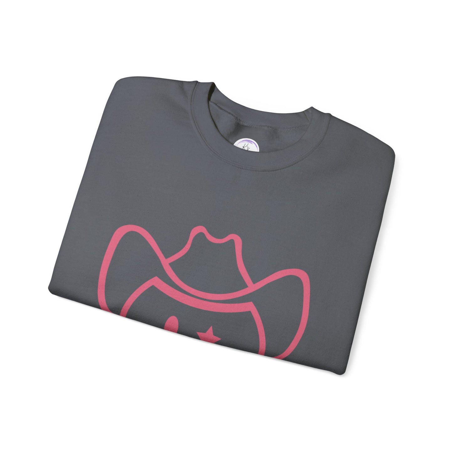 Cowboy Smile Unisex Heavy Blend Crewneck Sweatshirt
