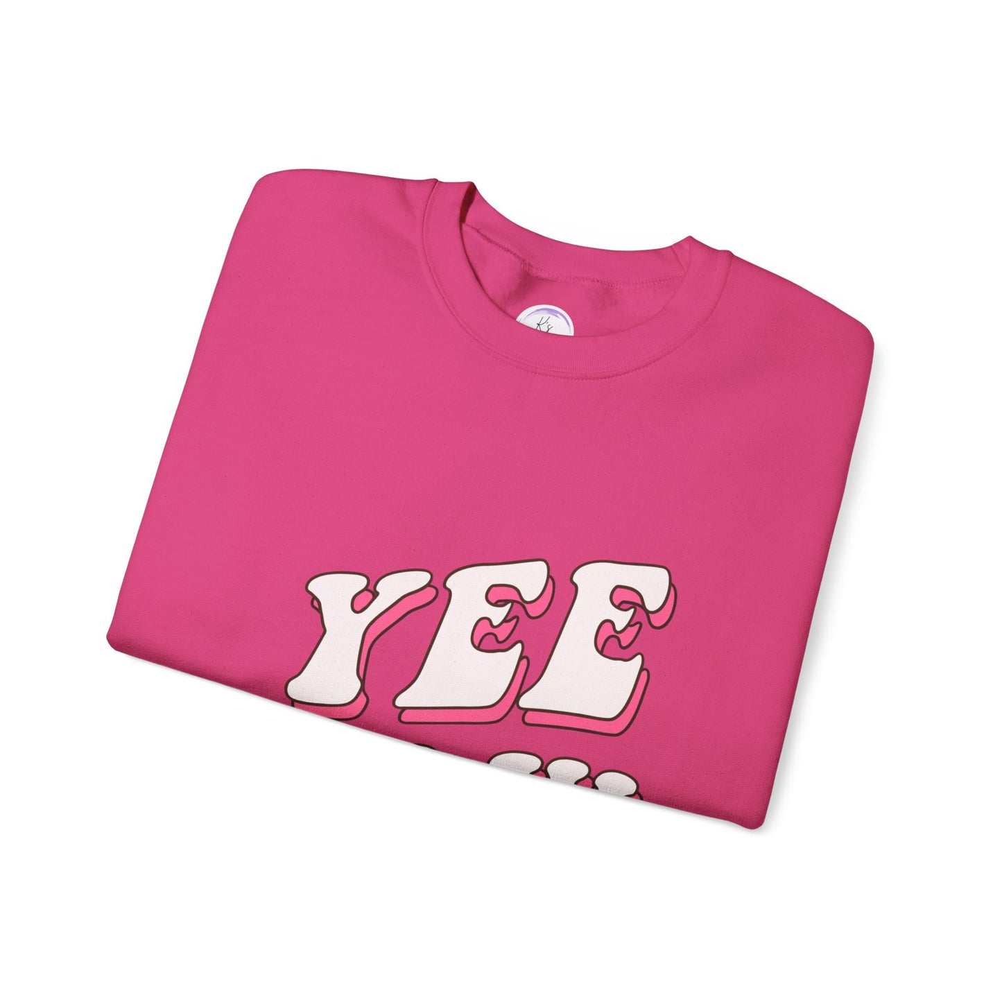 Yee Haw Unisex Heavy Blend™ Crewneck Sweatshirt - Fun Western Style for Comfort and Style