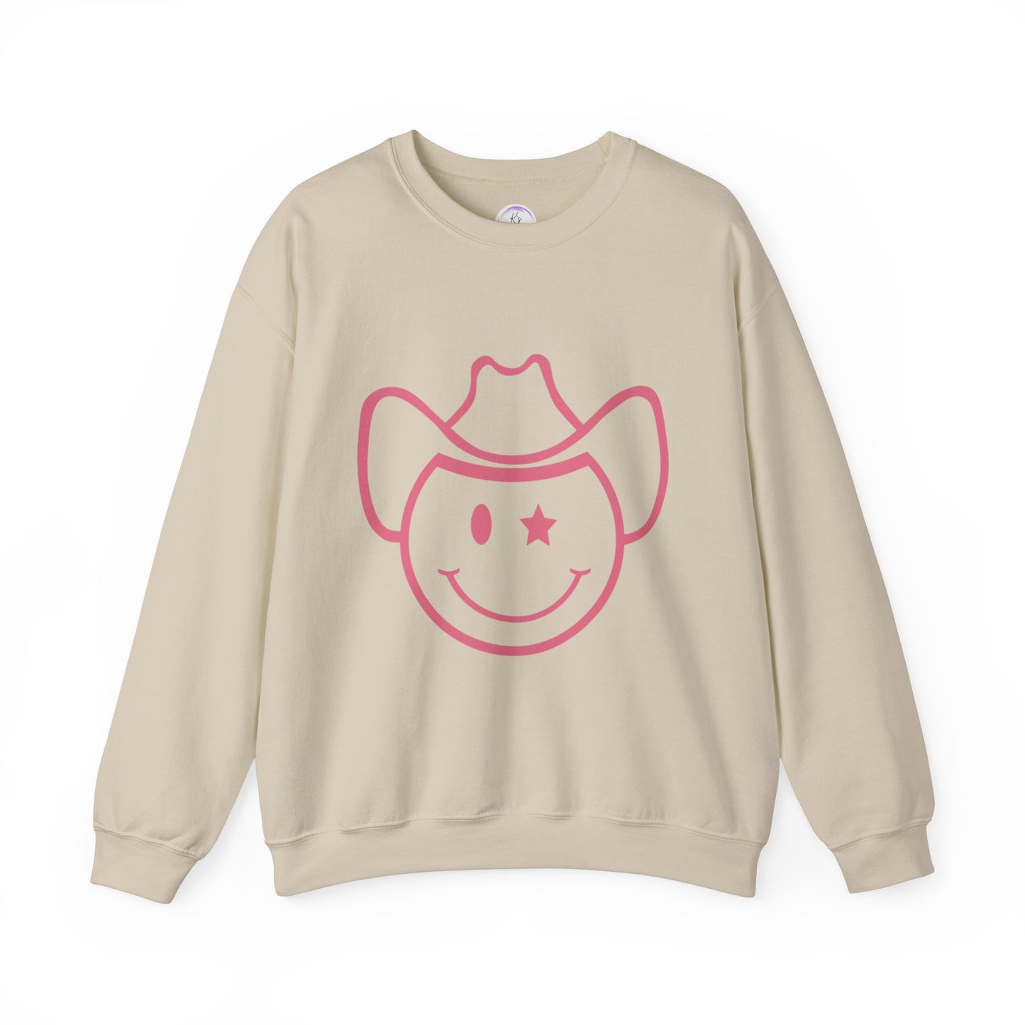 Cowboy Smile Unisex Heavy Blend Crewneck Sweatshirt