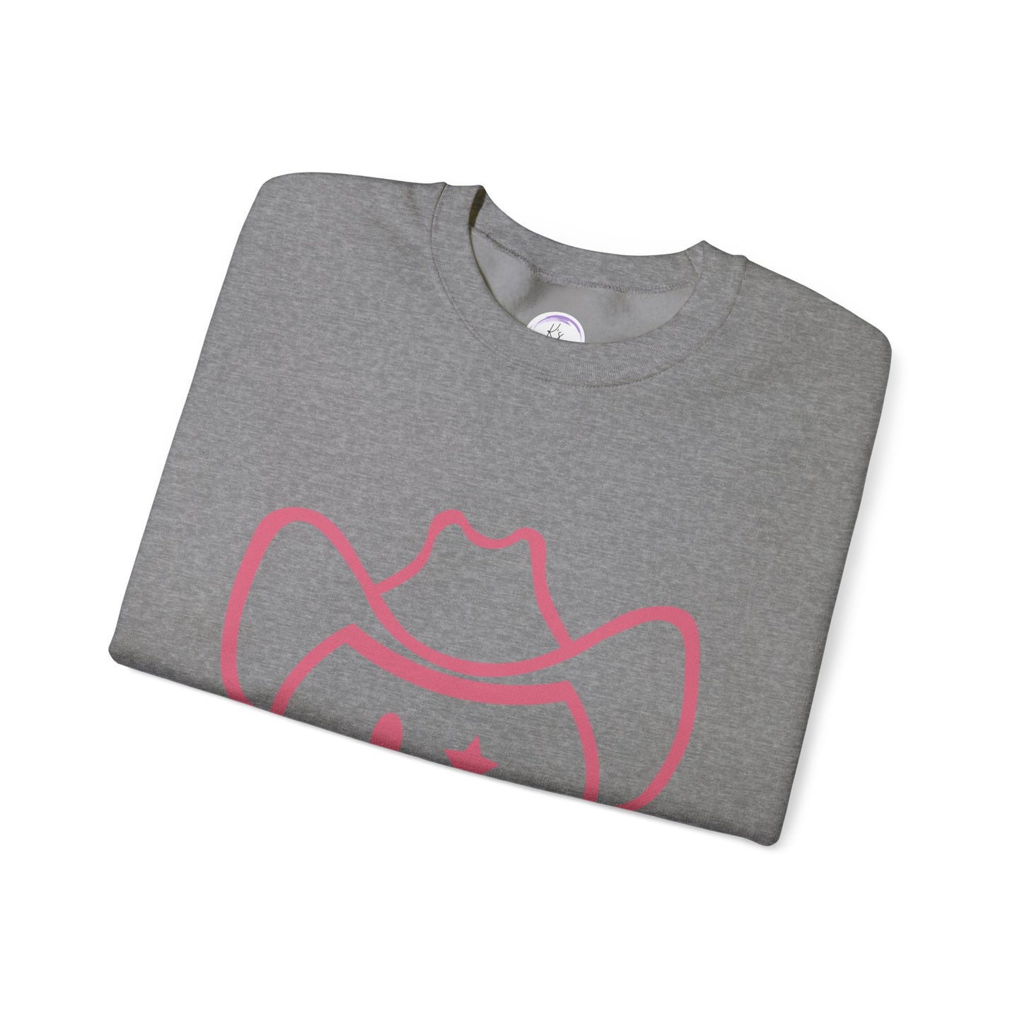 Cowboy Smile Unisex Heavy Blend Crewneck Sweatshirt