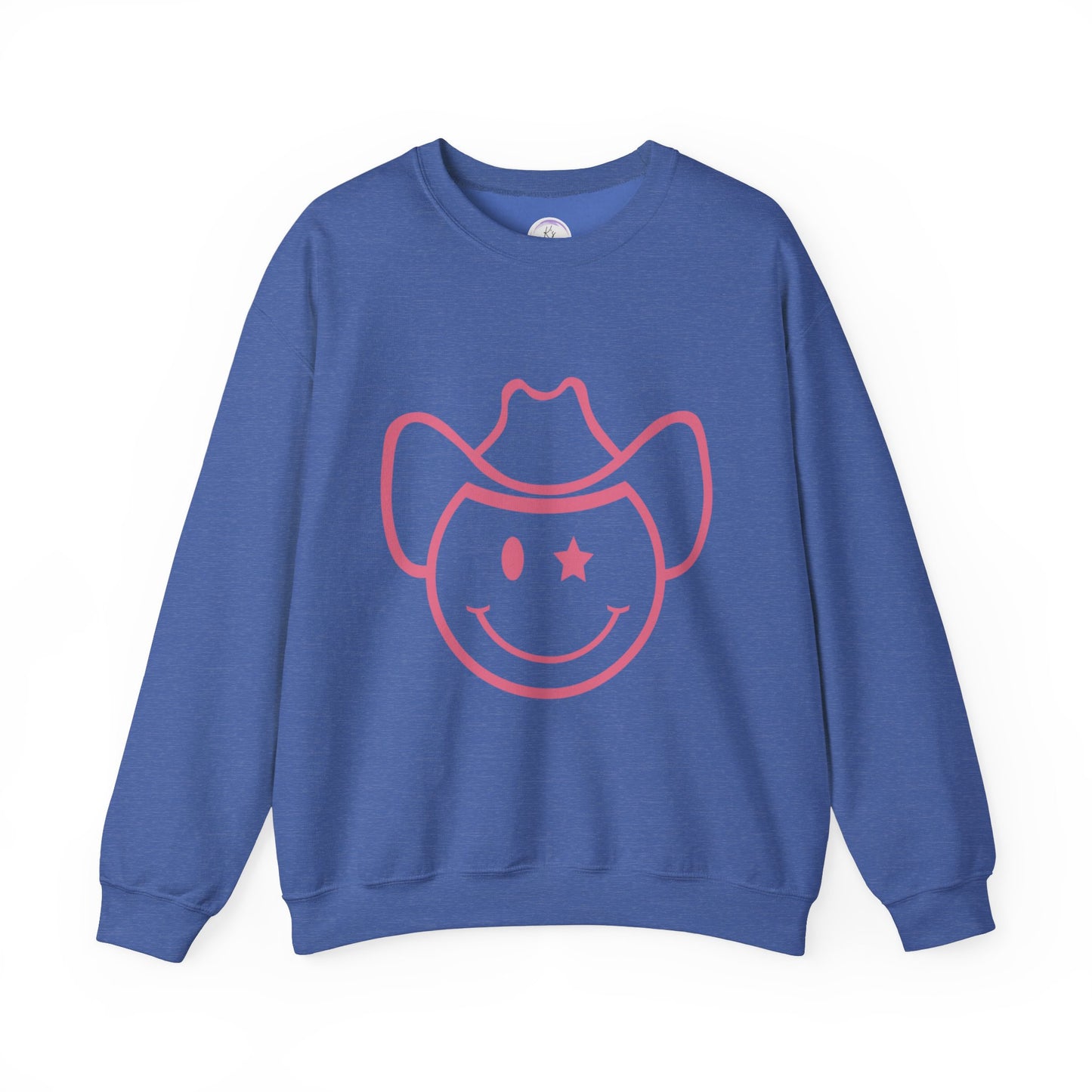 Cowboy Smile Unisex Heavy Blend Crewneck Sweatshirt