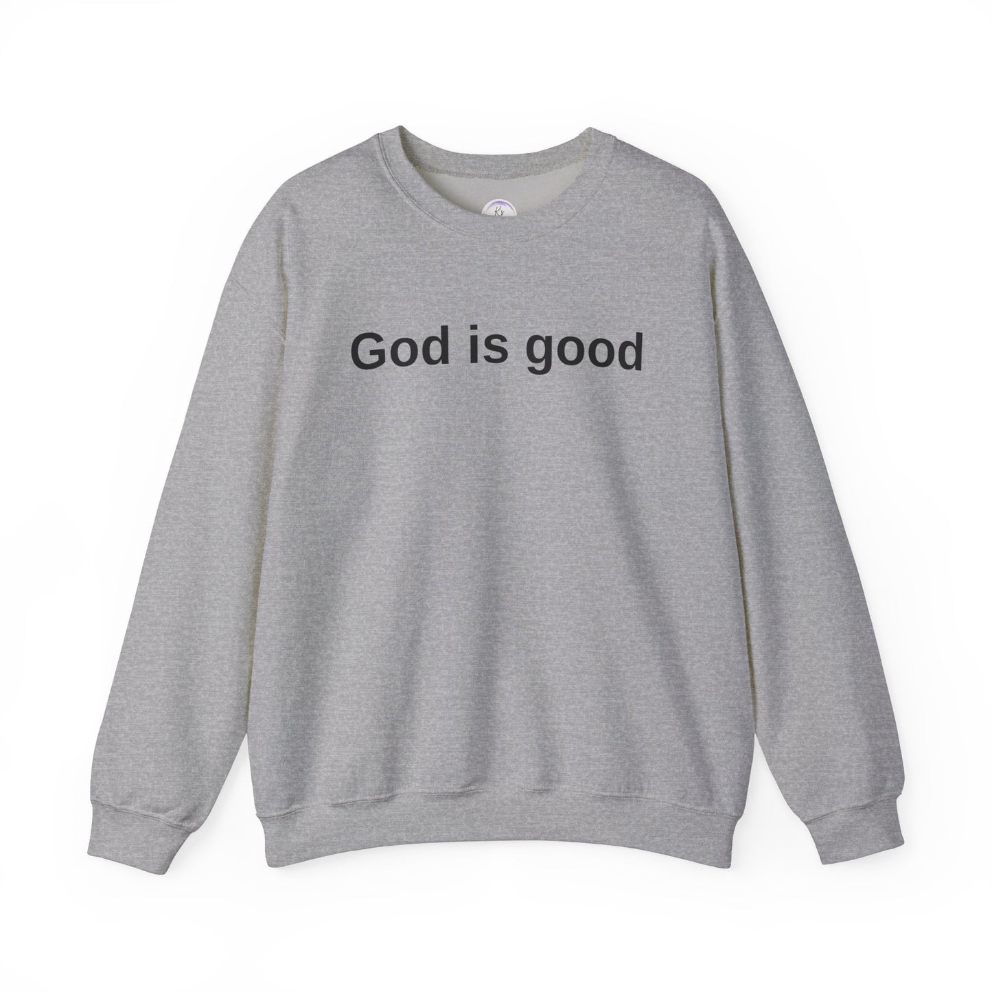 God is Good Unisex Heavy Blend Crewneck Sweatshirt - Cozy and Inspirational Apparel
