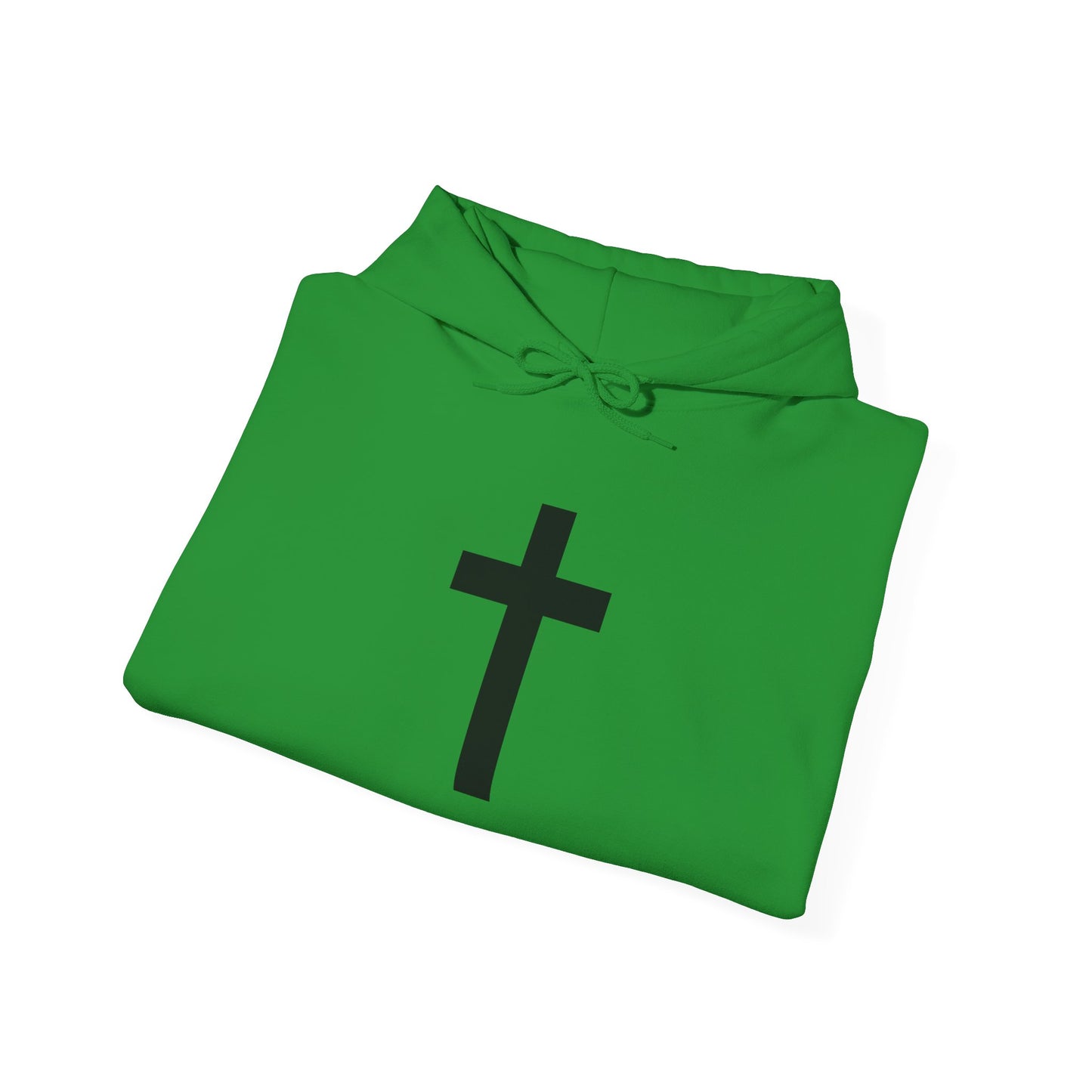 Christian Cross Hoodie | Philippians 4:13 | Cozy Unisex Heavy Blend Sweatshirt