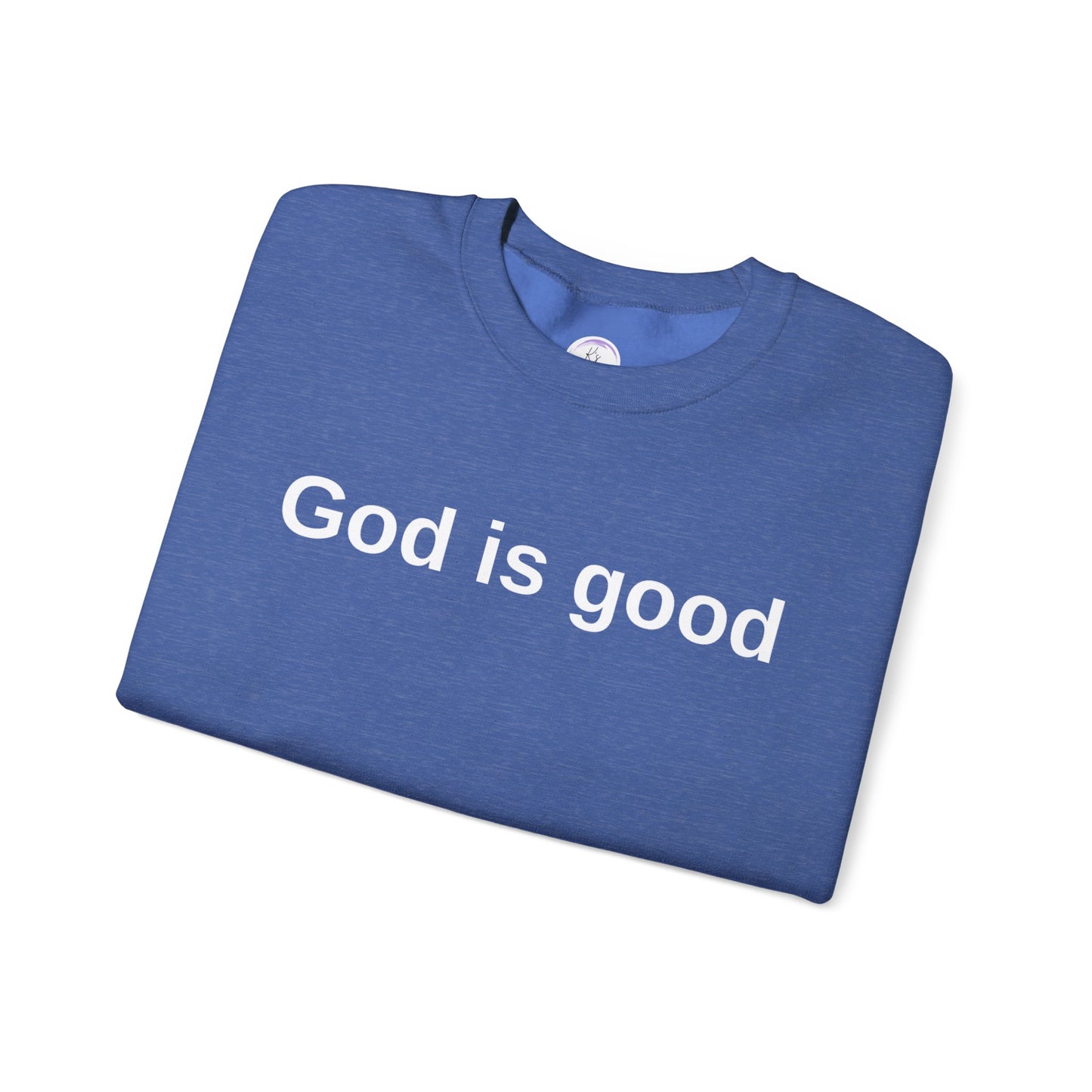 God is Good Unisex Crewneck Sweatshirt - Faith-Inspired Casual Wear