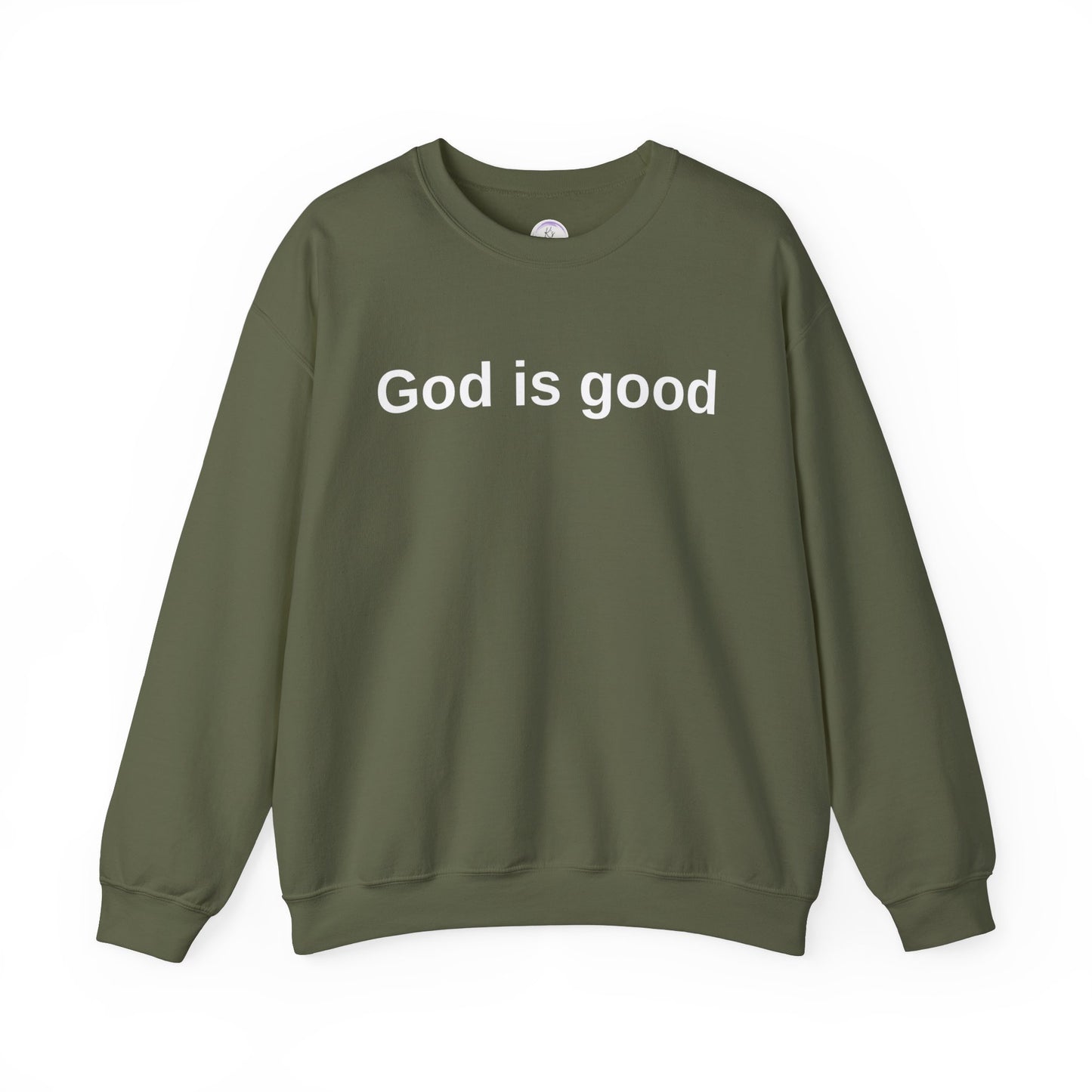 God is Good Unisex Crewneck Sweatshirt - Faith-Inspired Casual Wear