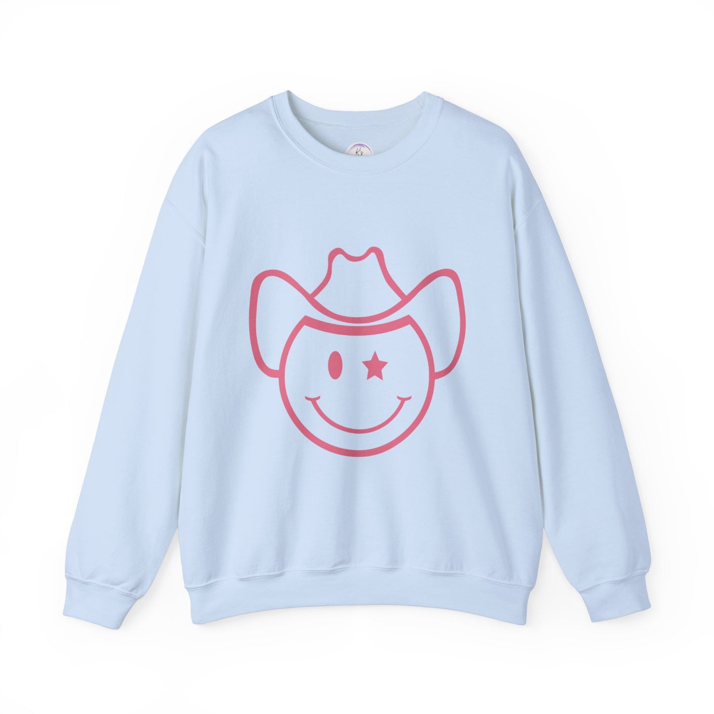 Cowboy Smile Unisex Heavy Blend Crewneck Sweatshirt
