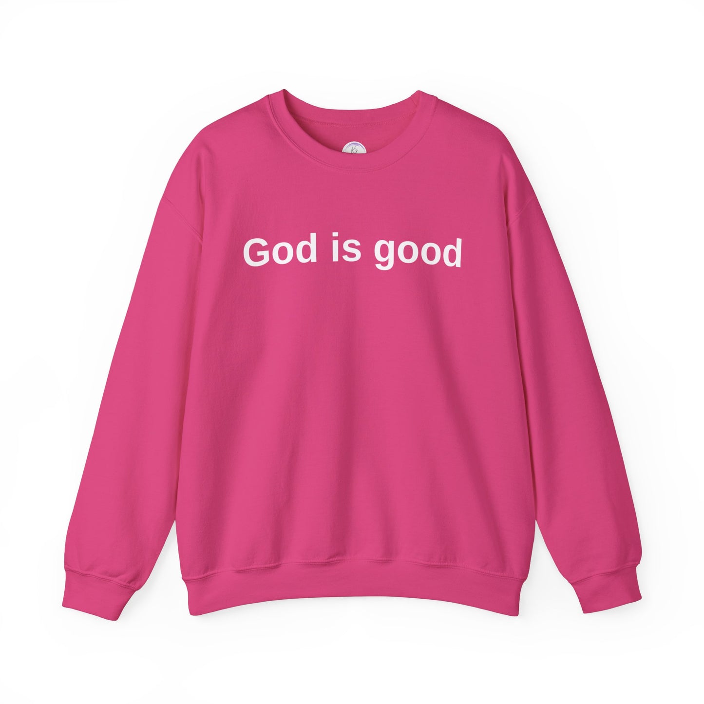 God is Good Unisex Crewneck Sweatshirt - Faith-Inspired Casual Wear