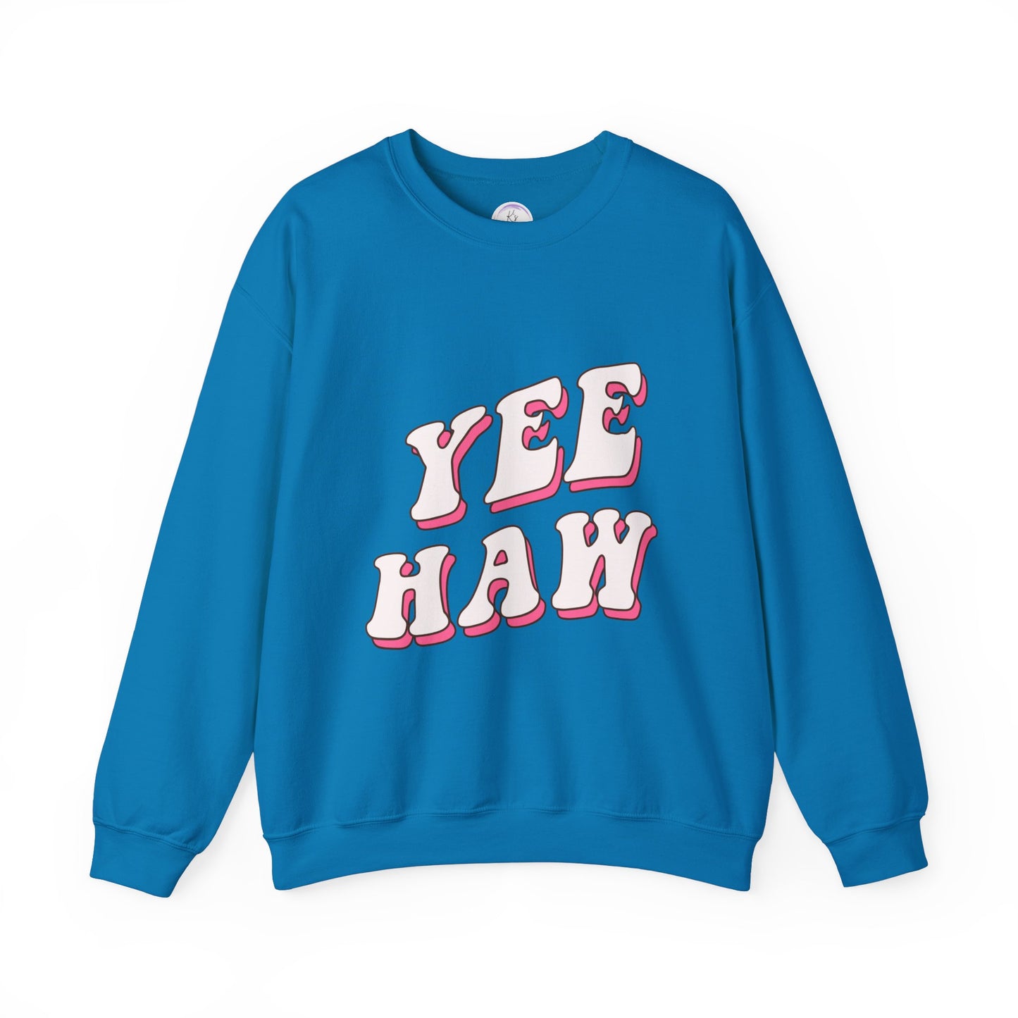 Yee Haw Unisex Heavy Blend™ Crewneck Sweatshirt - Fun Western Style for Comfort and Style