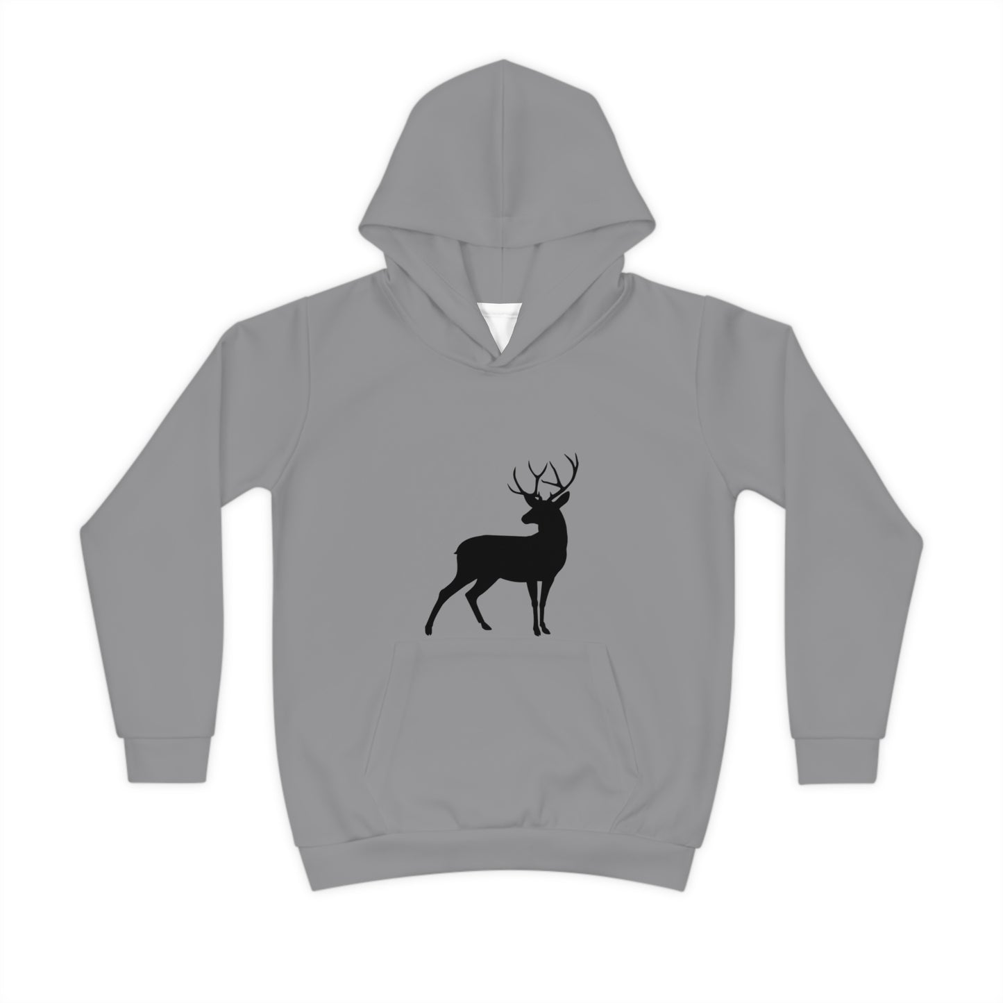 Kids' Deer Silhouette Hoodie - Cozy and Stylish for Outdoor Adventures