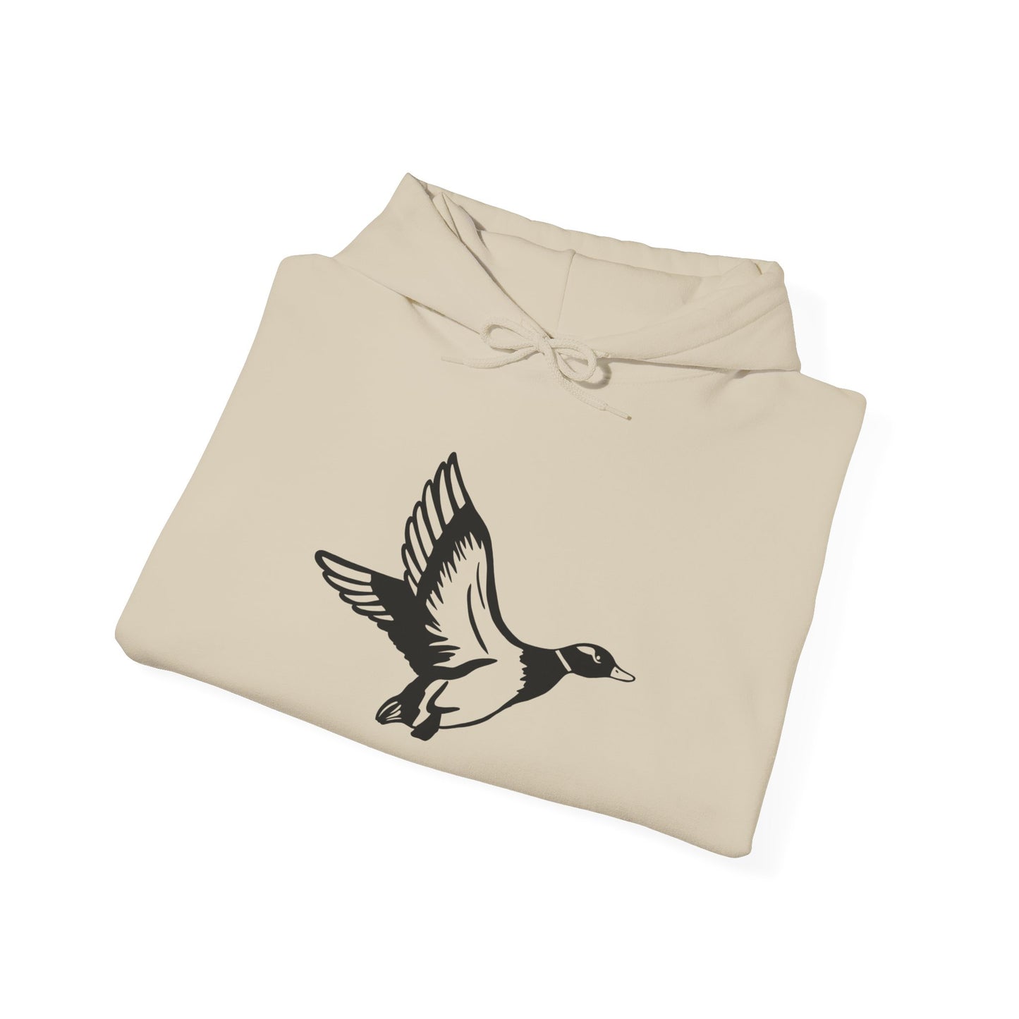 Unisex Heavy Blend™ Hooded Sweatshirt with Bird Design - Cozy and Trendy