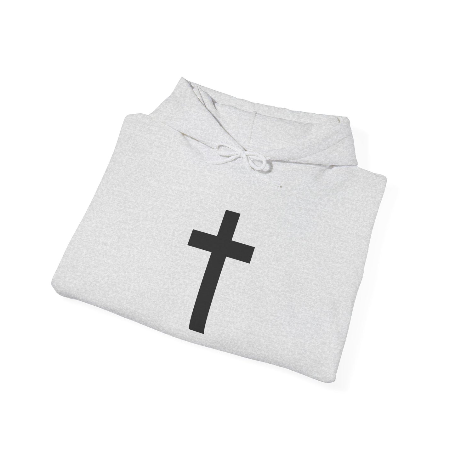 Christian Cross Hoodie | Philippians 4:13 | Cozy Unisex Heavy Blend Sweatshirt