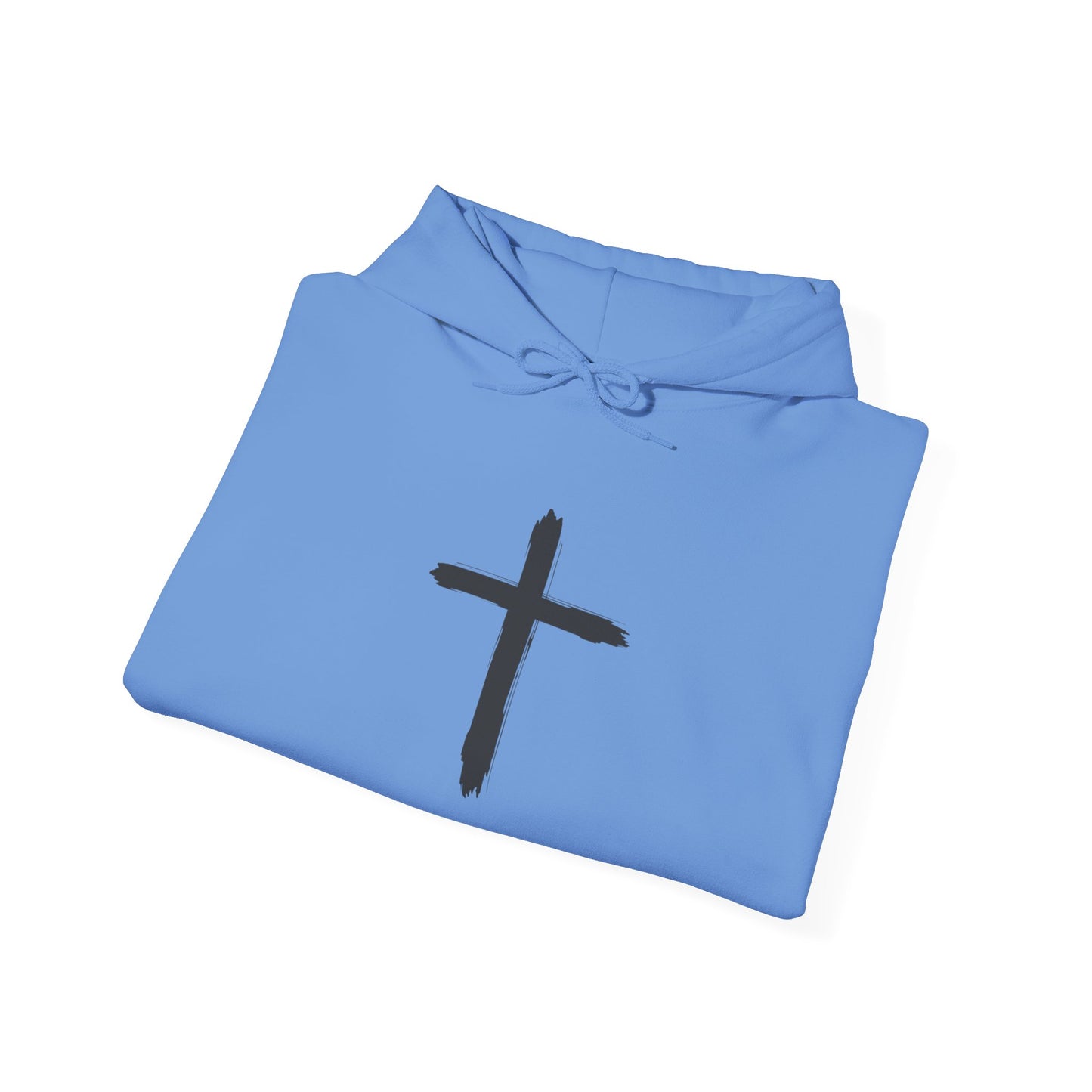 Minimalist Cross Design Unisex Heavy Blend™ Hoodie - Modern Faith Apparel