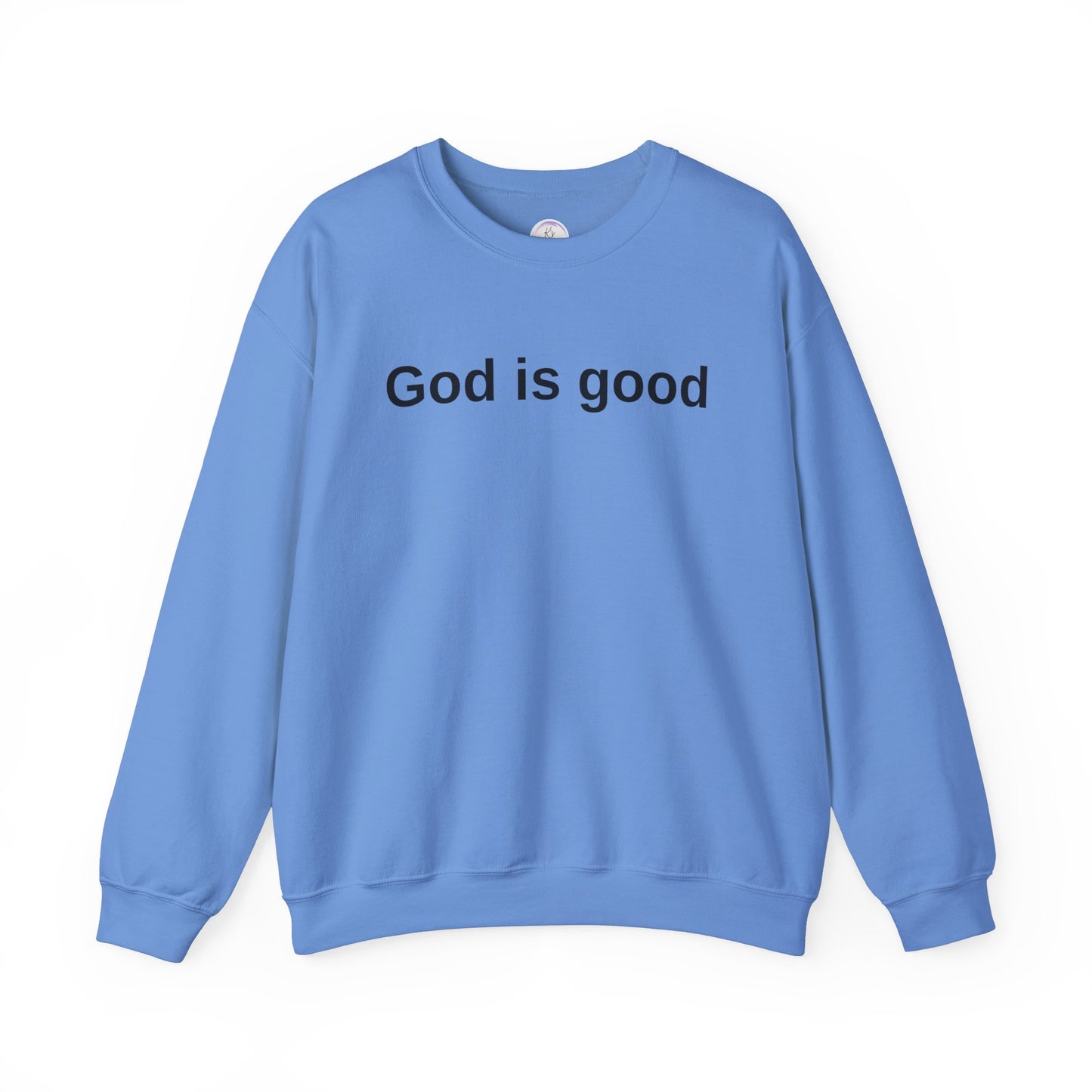 God is Good Unisex Heavy Blend Crewneck Sweatshirt - Cozy and Inspirational Apparel