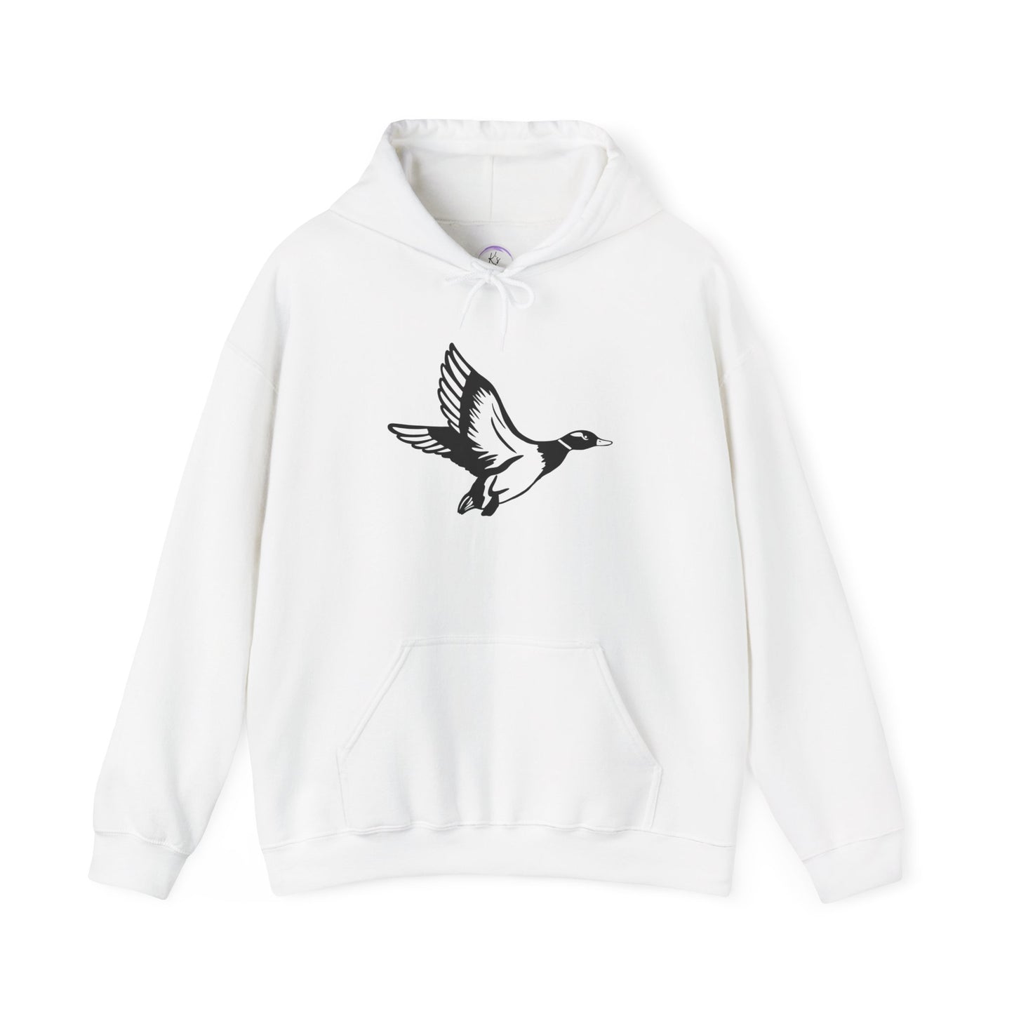 Unisex Heavy Blend™ Hooded Sweatshirt with Bird Design - Cozy and Trendy
