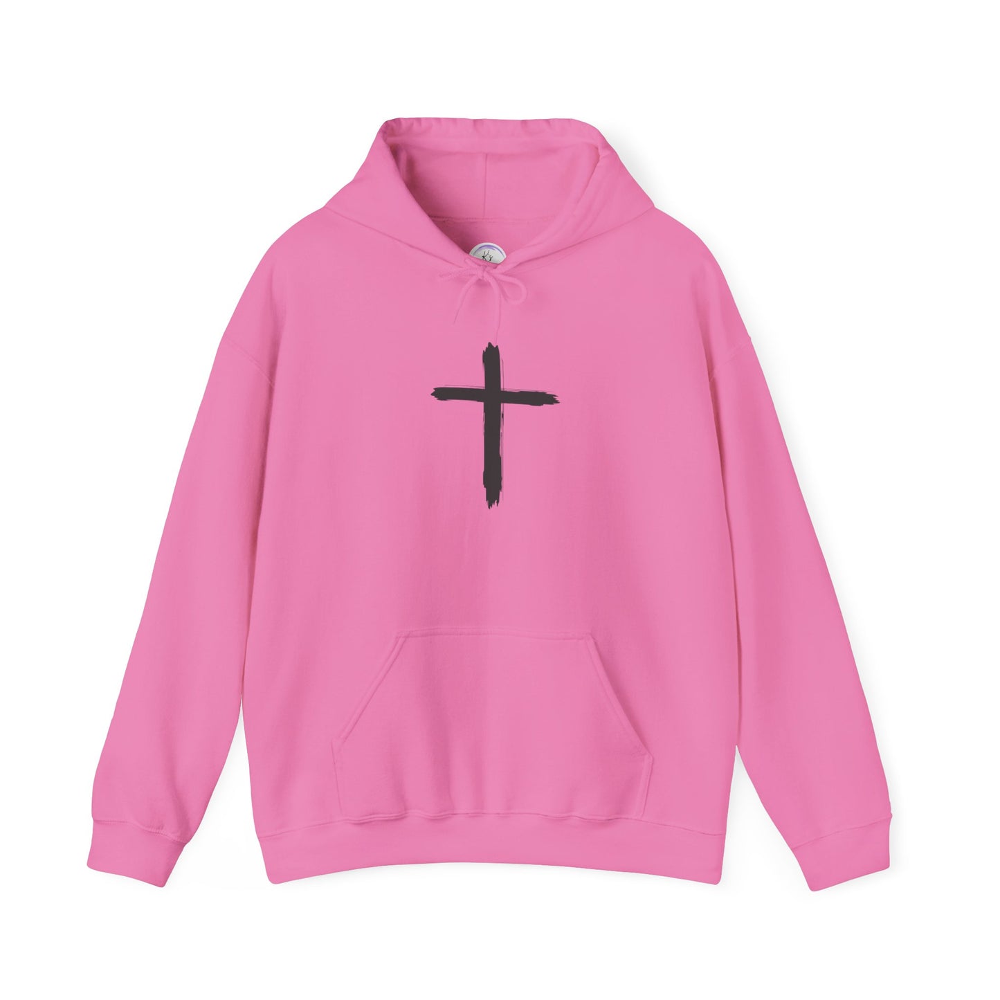 Minimalist Cross Design Unisex Heavy Blend™ Hoodie - Modern Faith Apparel