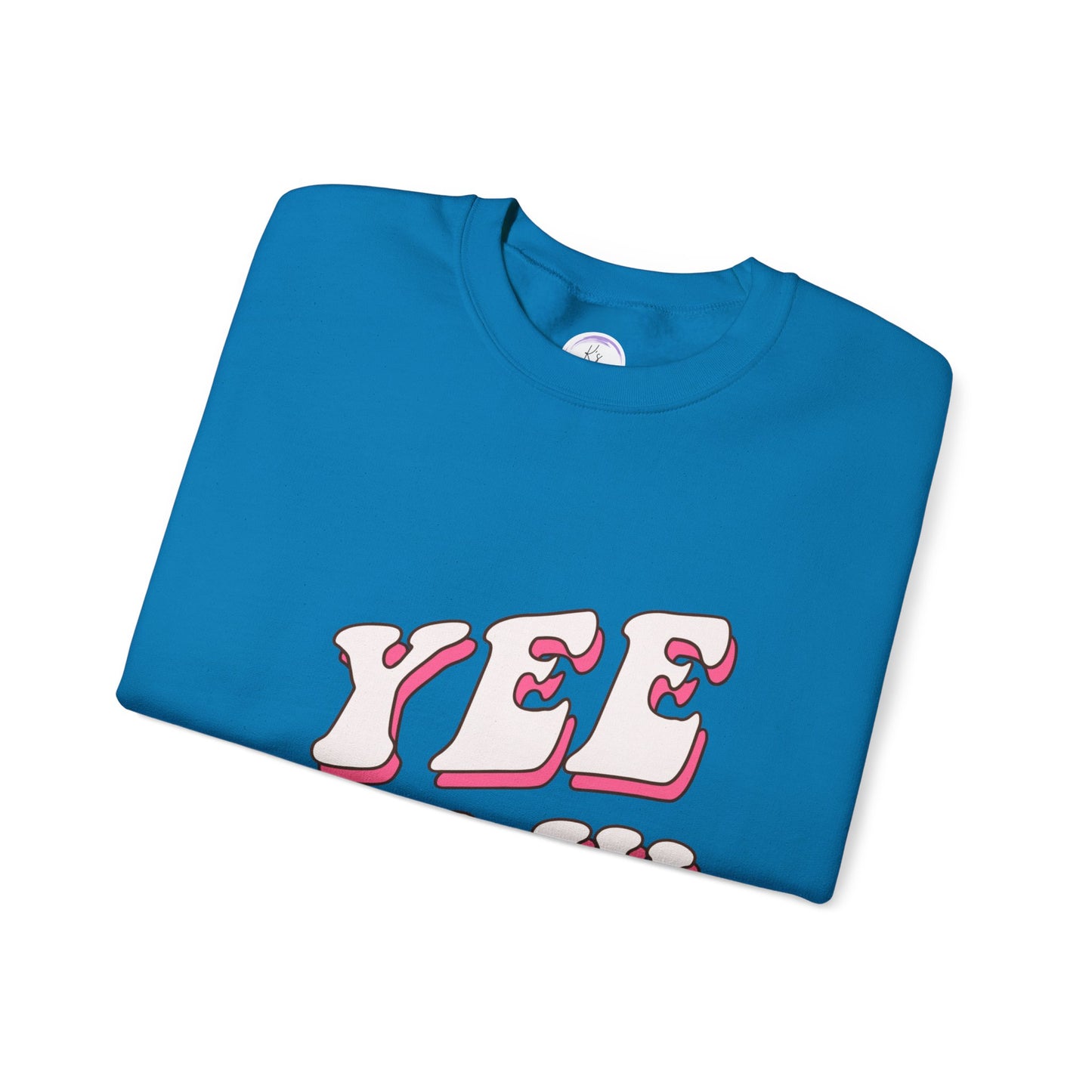 Yee Haw Unisex Heavy Blend™ Crewneck Sweatshirt - Fun Western Style for Comfort and Style