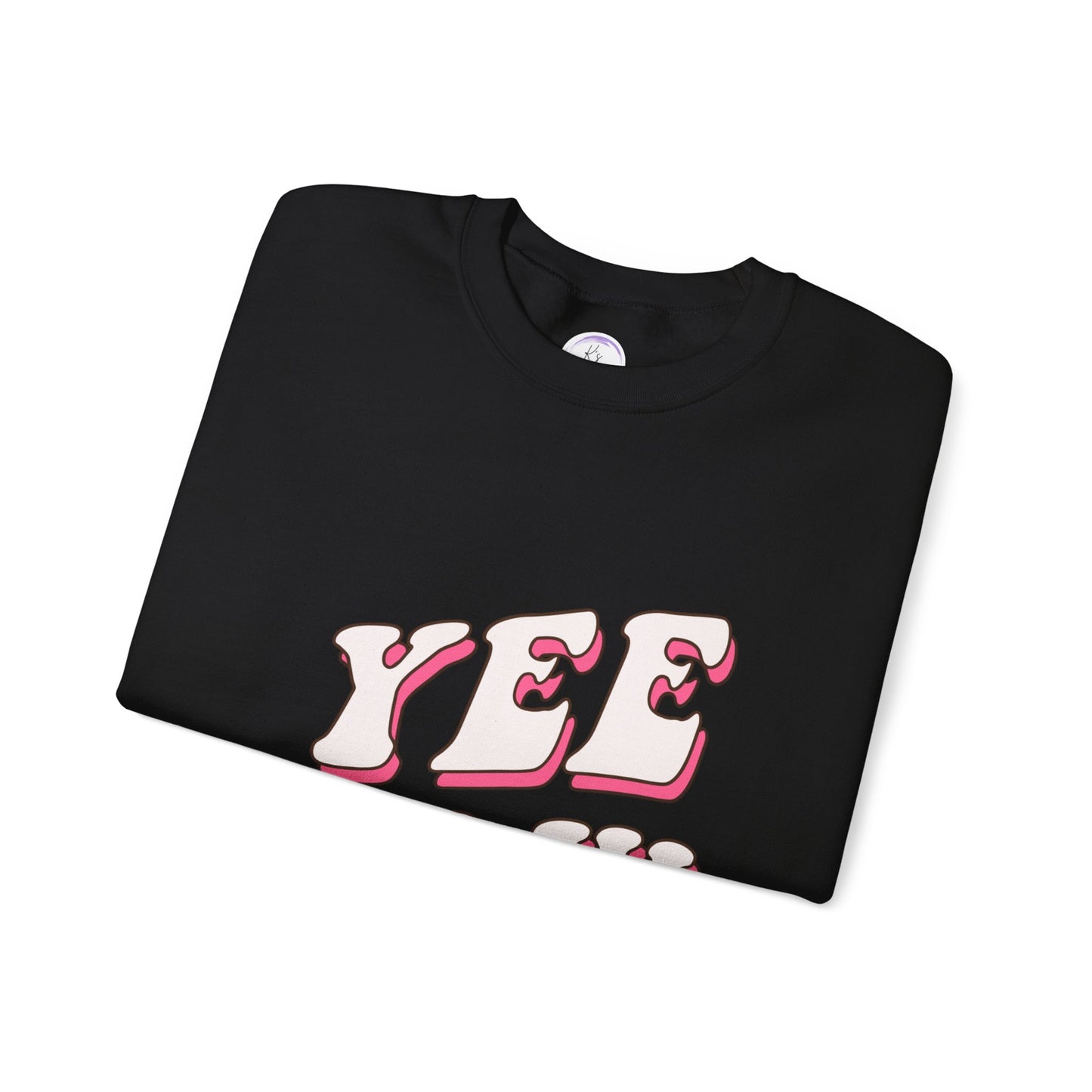 Yee Haw Unisex Heavy Blend™ Crewneck Sweatshirt - Fun Western Style for Comfort and Style