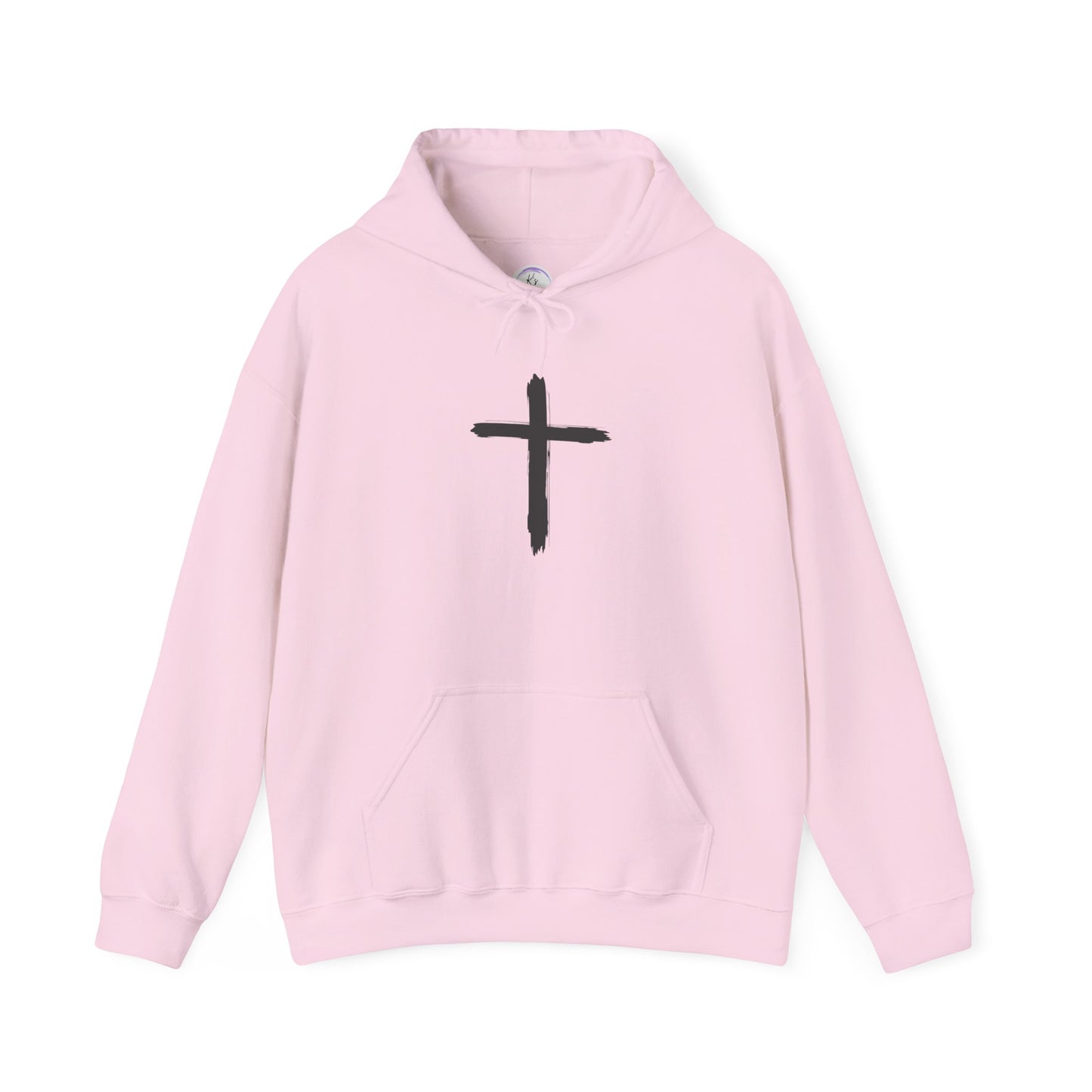 Minimalist Cross Design Unisex Heavy Blend™ Hoodie - Modern Faith Apparel