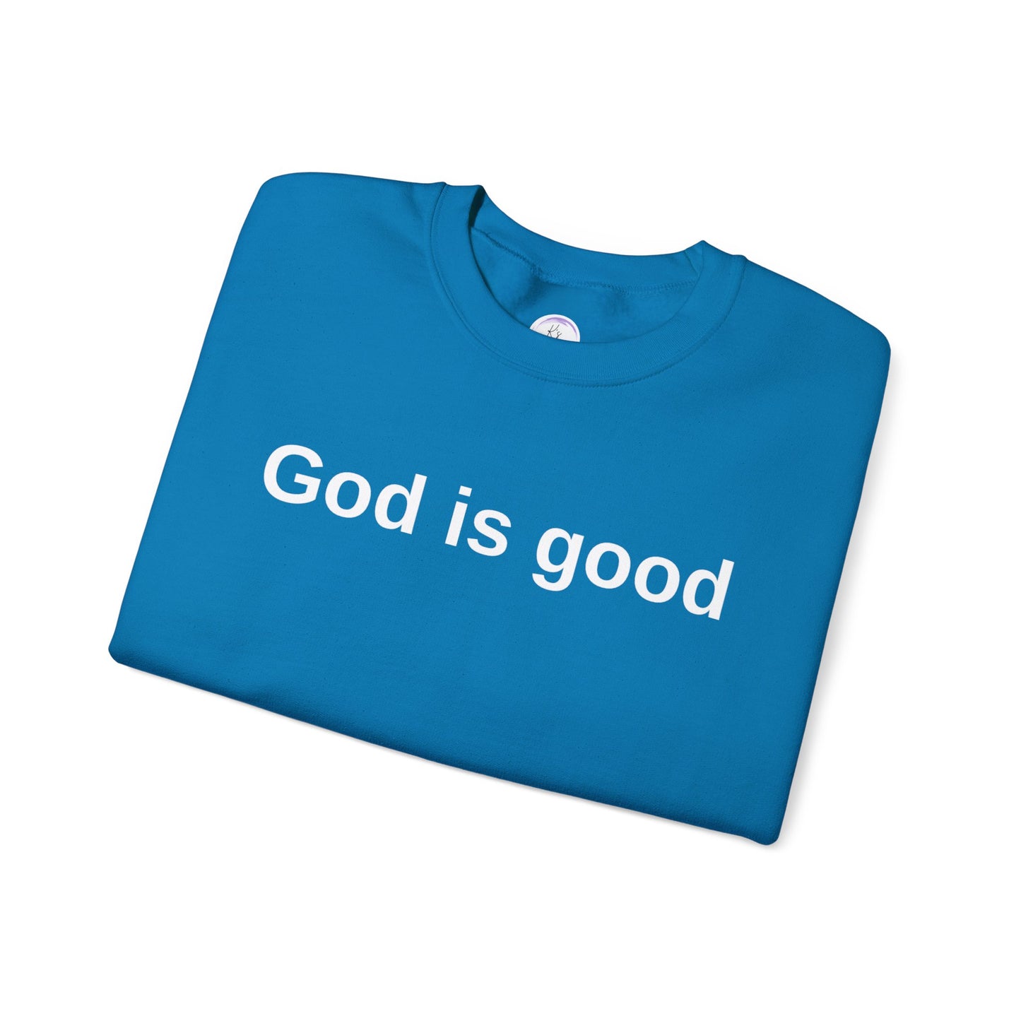 God is Good Unisex Crewneck Sweatshirt - Faith-Inspired Casual Wear