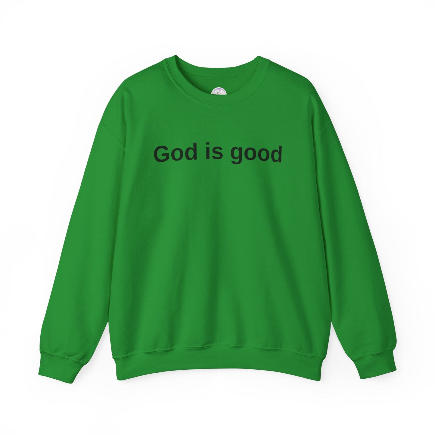 God is Good Unisex Heavy Blend Crewneck Sweatshirt - Cozy and Inspirational Apparel