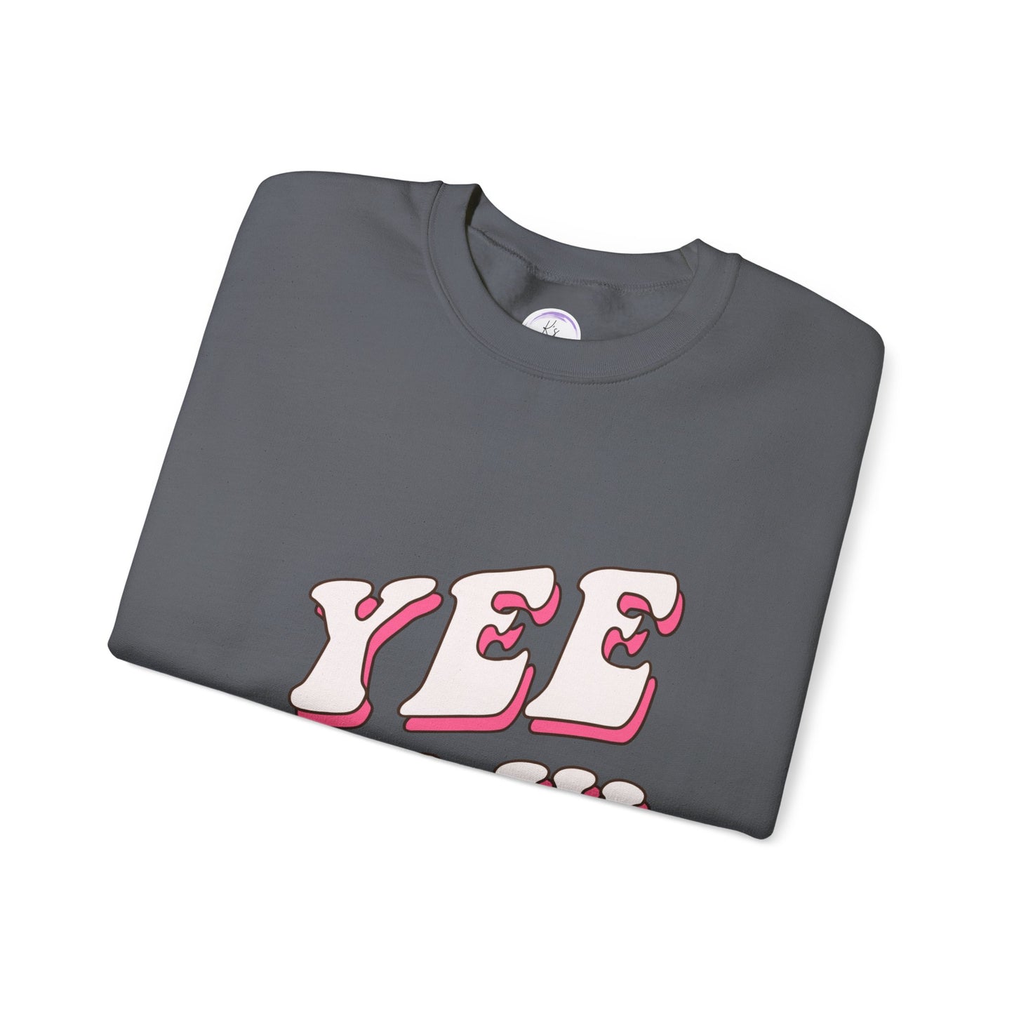 Yee Haw Unisex Heavy Blend™ Crewneck Sweatshirt - Fun Western Style for Comfort and Style