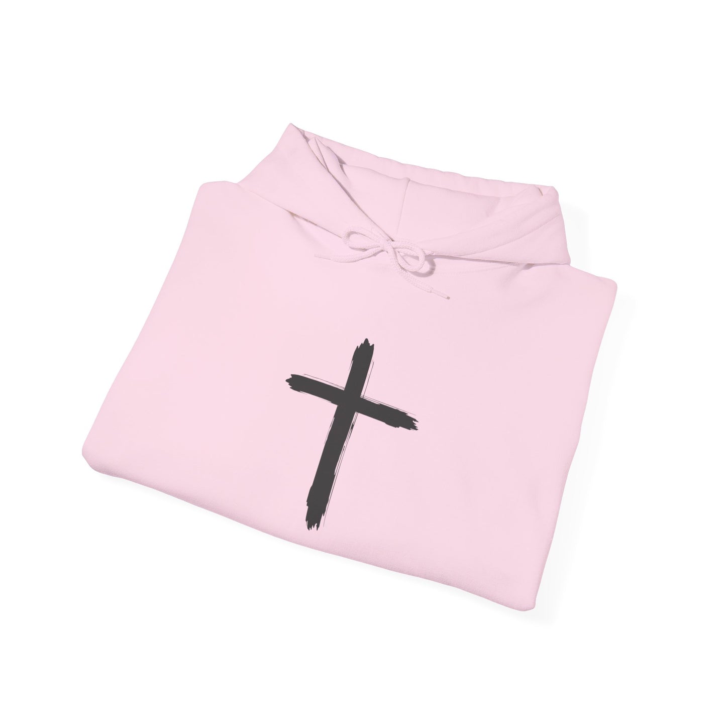 Minimalist Cross Design Unisex Heavy Blend™ Hoodie - Modern Faith Apparel